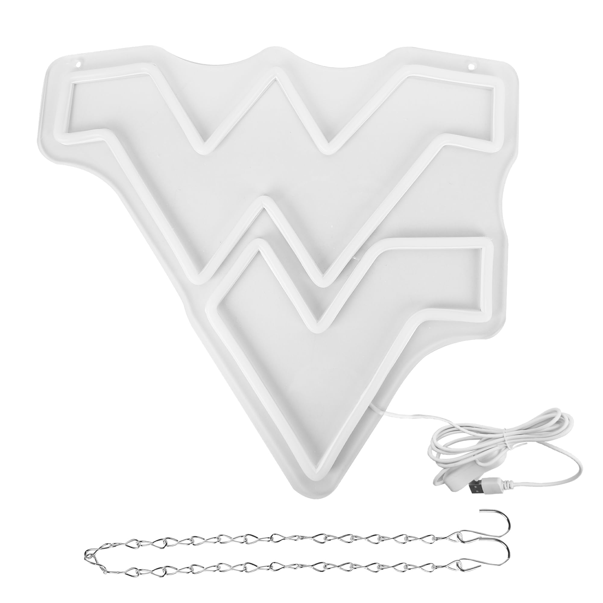 FTMGGDG University Neon LED Sign, Basketball Team Logo Light, 13.4x13 in, Acrylic, W-Yellow, Model FMXD100