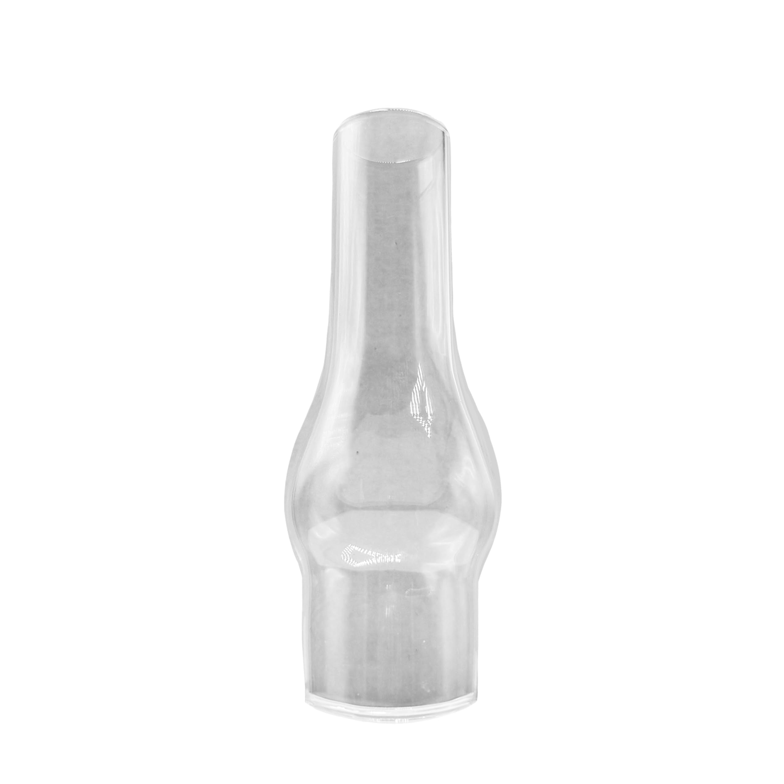 Light Of Mine 1.25&quot; X 4.25&quot; Oil Lamp Replacement Chimney - Clear Smooth Top Chimney For Japanese Burners (1 1/4&quot; X 4 1/2&quot;)
