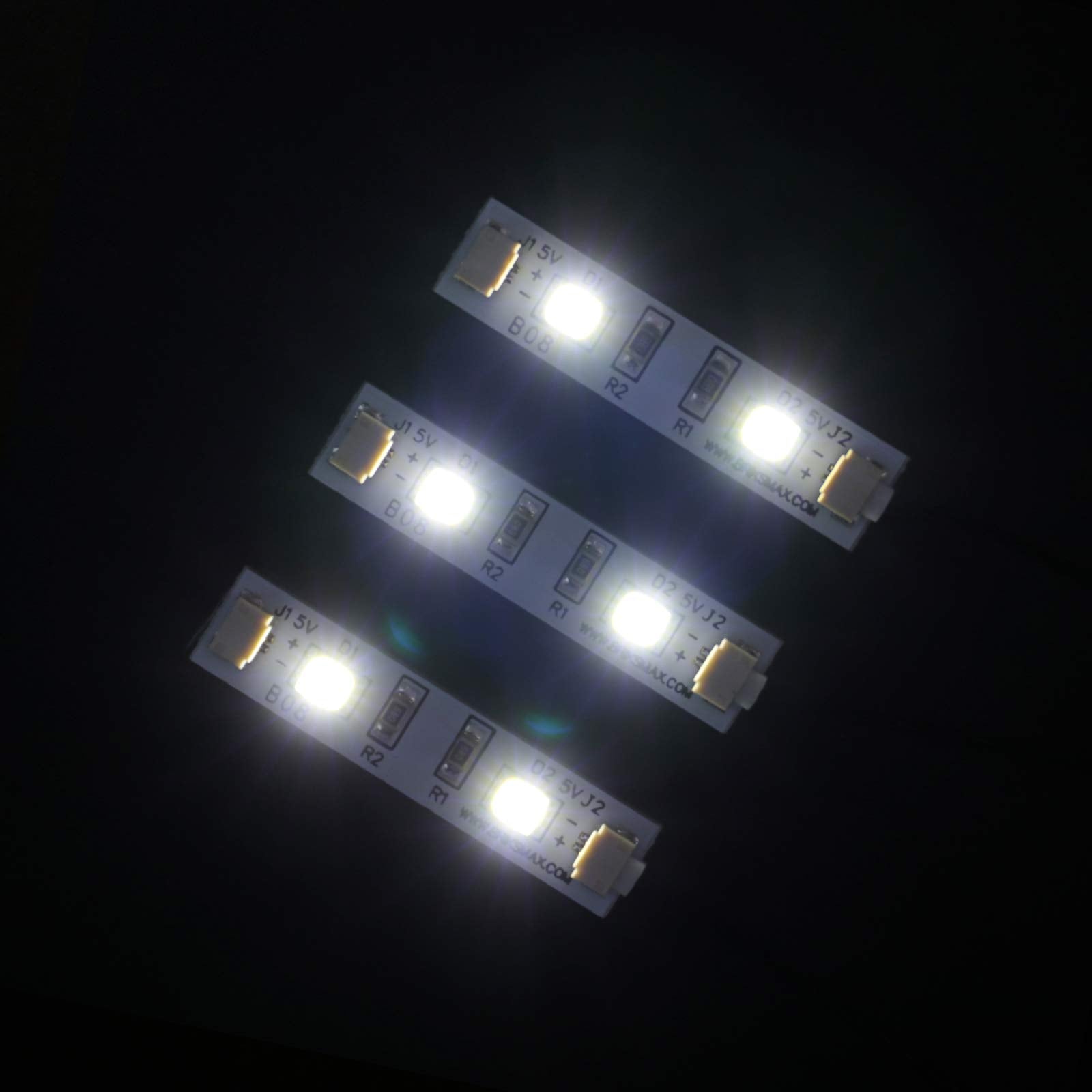 Briksmax Led Strip Lights White Small For Diy Lego/Moc Lighting(3 Pack)