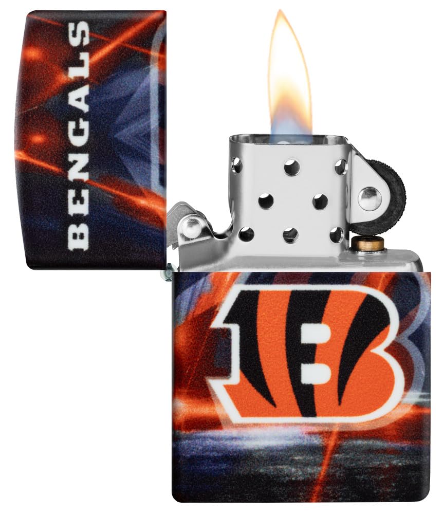 Zippo Nfl Cincinnati Bengals 540 Matte Pocket Lighter