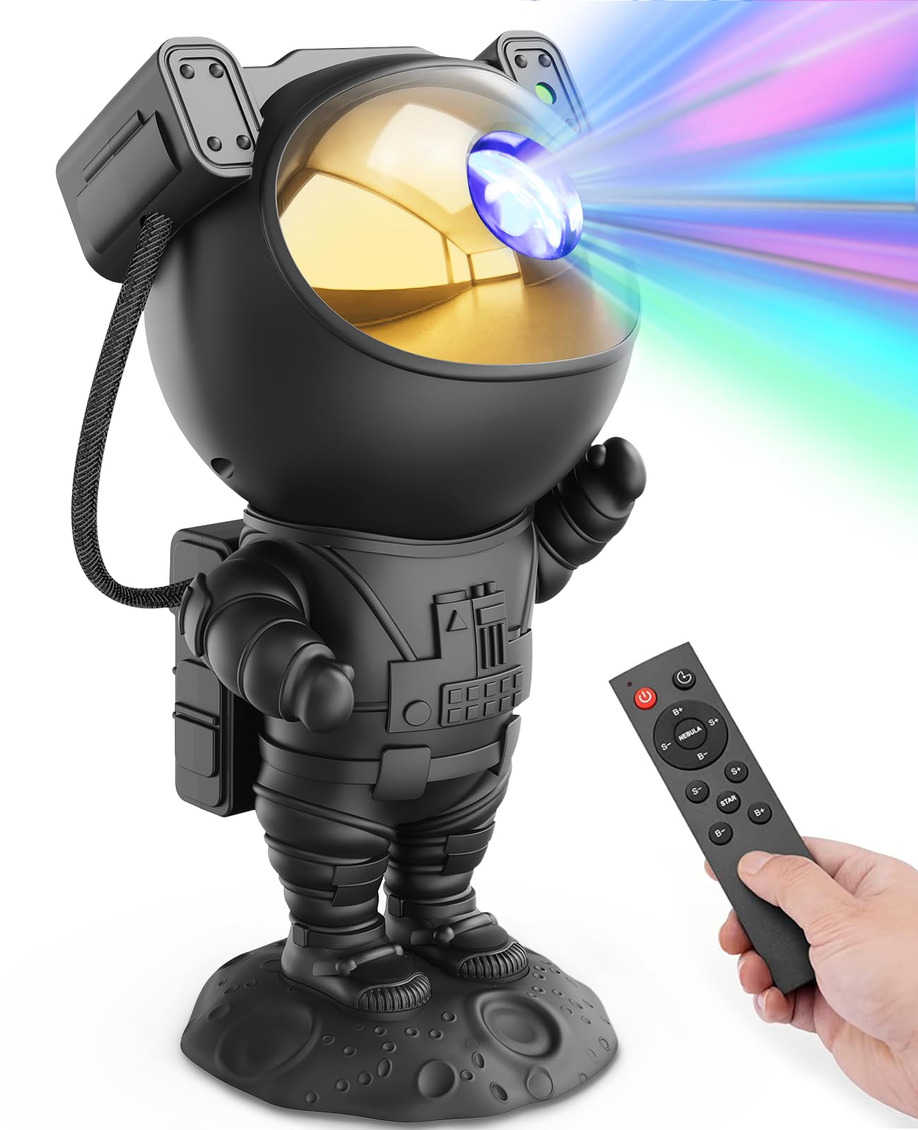 Mooyran Star Projector, Galaxy Projector For Bedroom, Remote Control & Time Space Projection Lamp, Night Light For Kids Adults Gaming Room, Home Theater, Ceiling, Room Decor (Pink Exclusive)