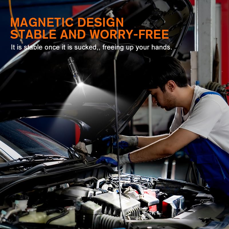 SuperFire Flashlights High Lumens Rechargeable, 1800 Lumens Super Bright Flashlight with Clip, 6 Modes, IP 44 Waterproof Powerfu