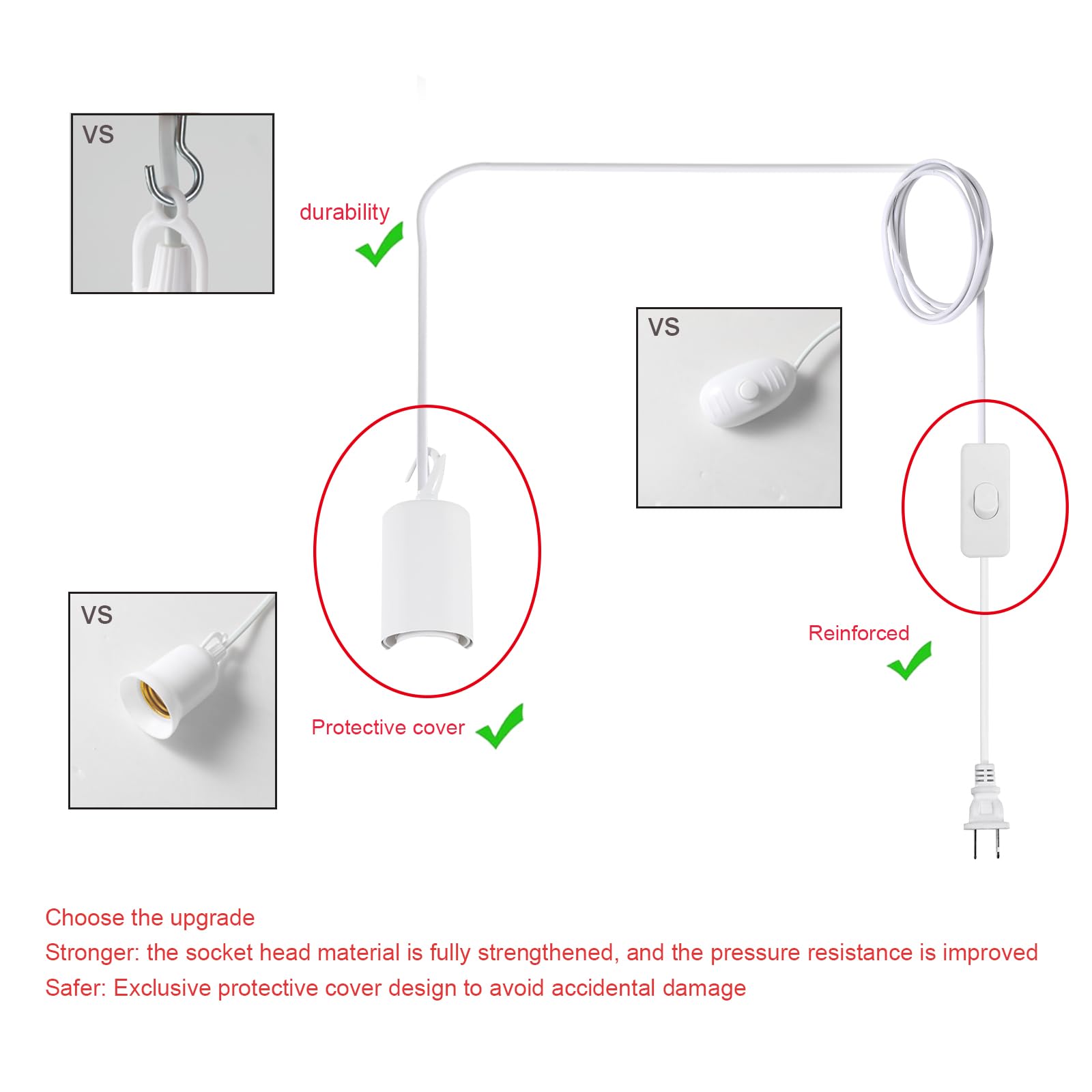 HOREVO Pendant Light with Bluetooth Speaker, 18W Color Changing LED, Remote Control, 12in Upgrade-White, Model H0017