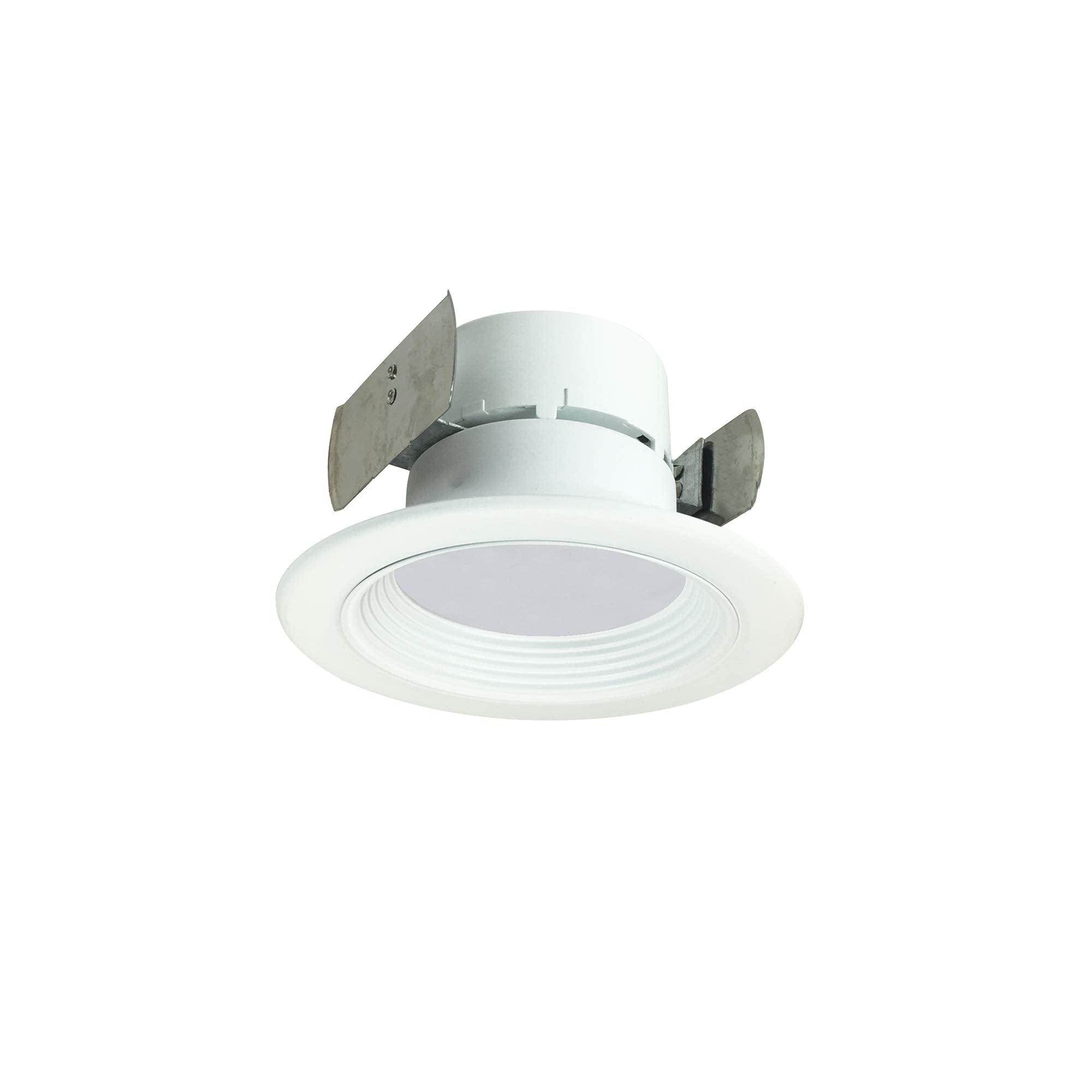 Nora Nox-43235Ww/9 4'' Onyx Led High Lumen Retrofit Trim, 900 Lumens (3500K, Baffle)