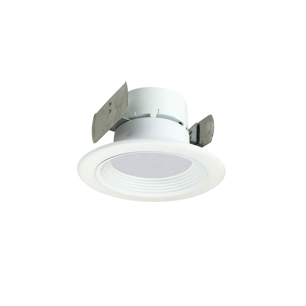 Nora Nox-43250Ww/9 4'' Onyx Led High Lumen Retrofit Trim, 900 Lumens (5000K, Baffle)