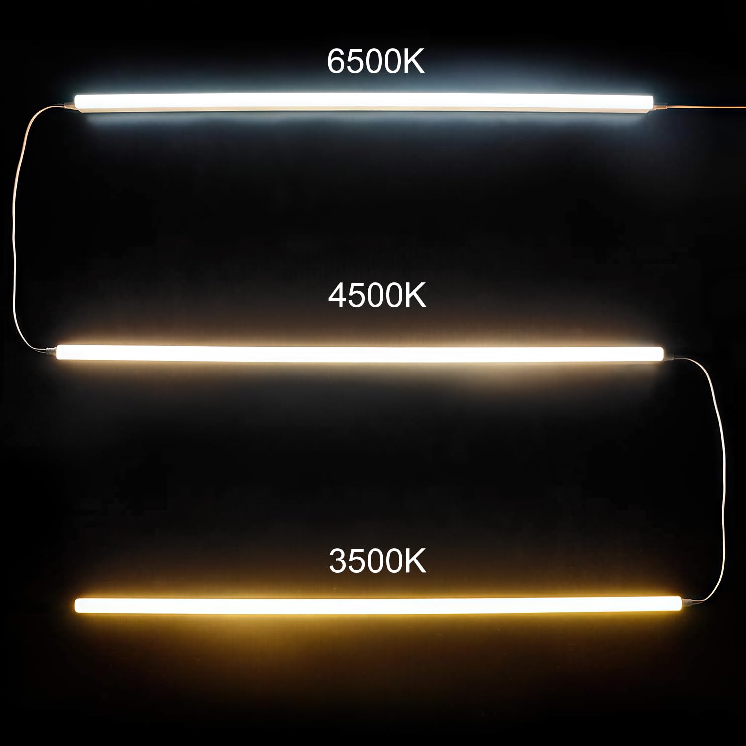 Lightingwill Led T5 Integrated Fixture 3Ft 14W 4000K Natural White, Linkable Led Shop Light, Under Cabinet & Ceiling Light, Cord