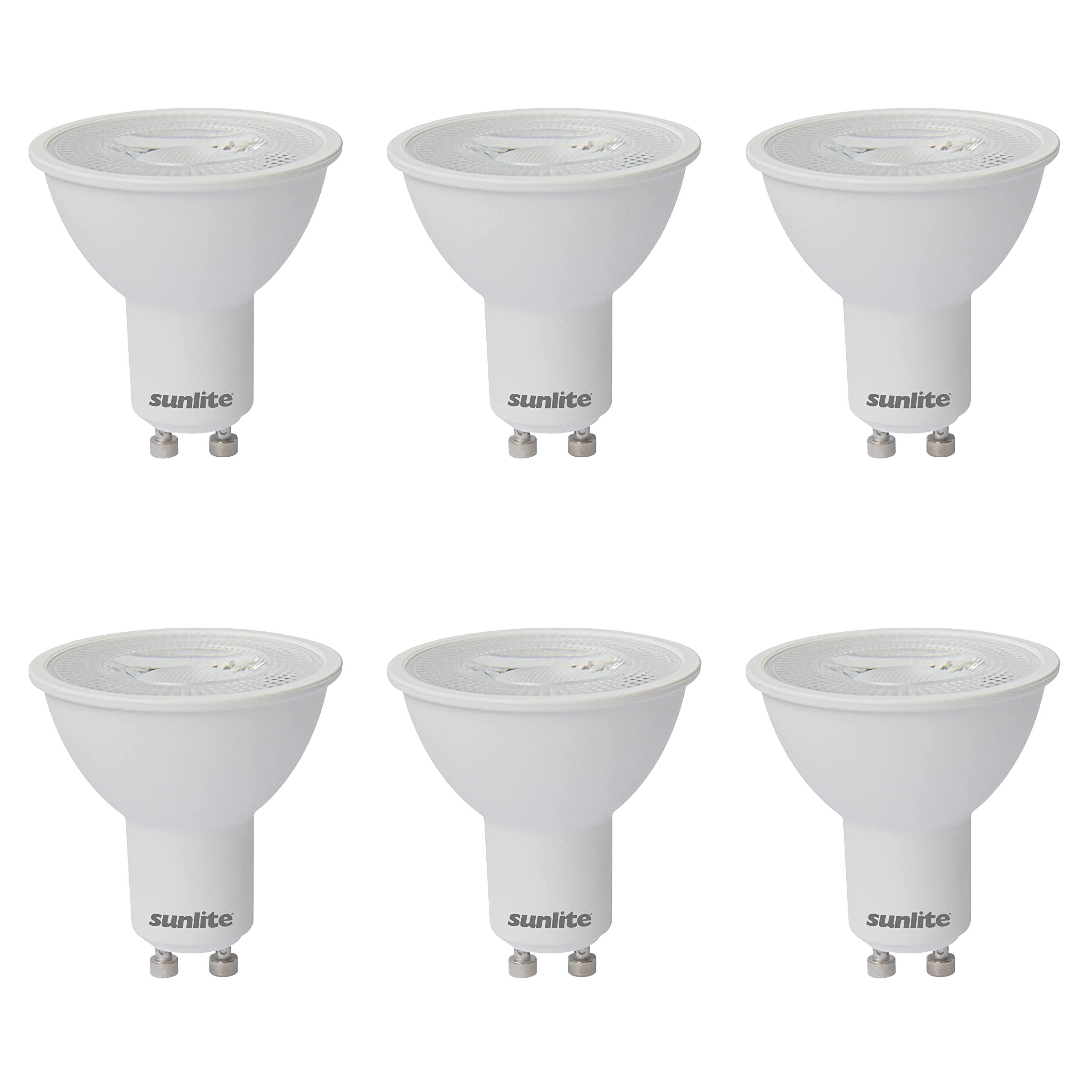 Sunlite 40338 Led Mr16 Reflector Spotlight Bulb, 7 Watts (50W Halogen Bulb Replacement) 120 Volt, 550 Lumen, 35 Flood Beam, Gu10