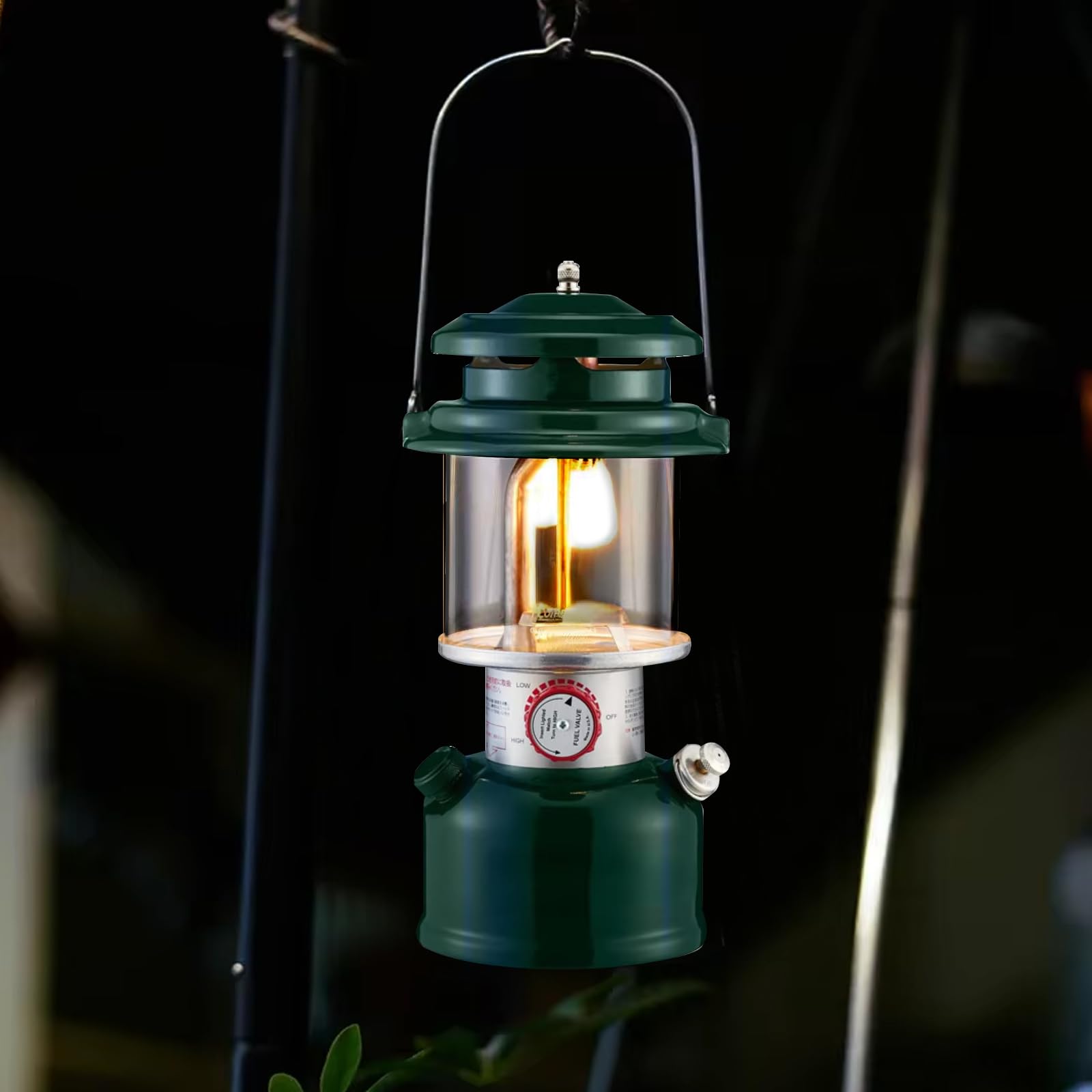 Batator Glass Globe Replacement for Coleman 288 Lanterns - Large, White, Crack Resistant, Ideal for Camping & Emergency Use