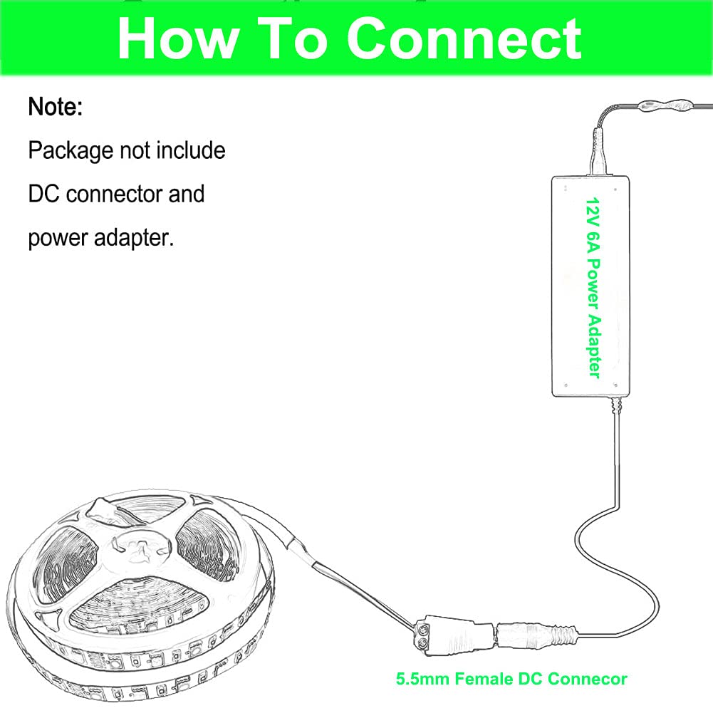 Suyooulin Led Strip Lights, 16.4Ft Waterproof Ip65, Smd 2835, 1200 Leds, 26000Lm, Natural White 4500K,