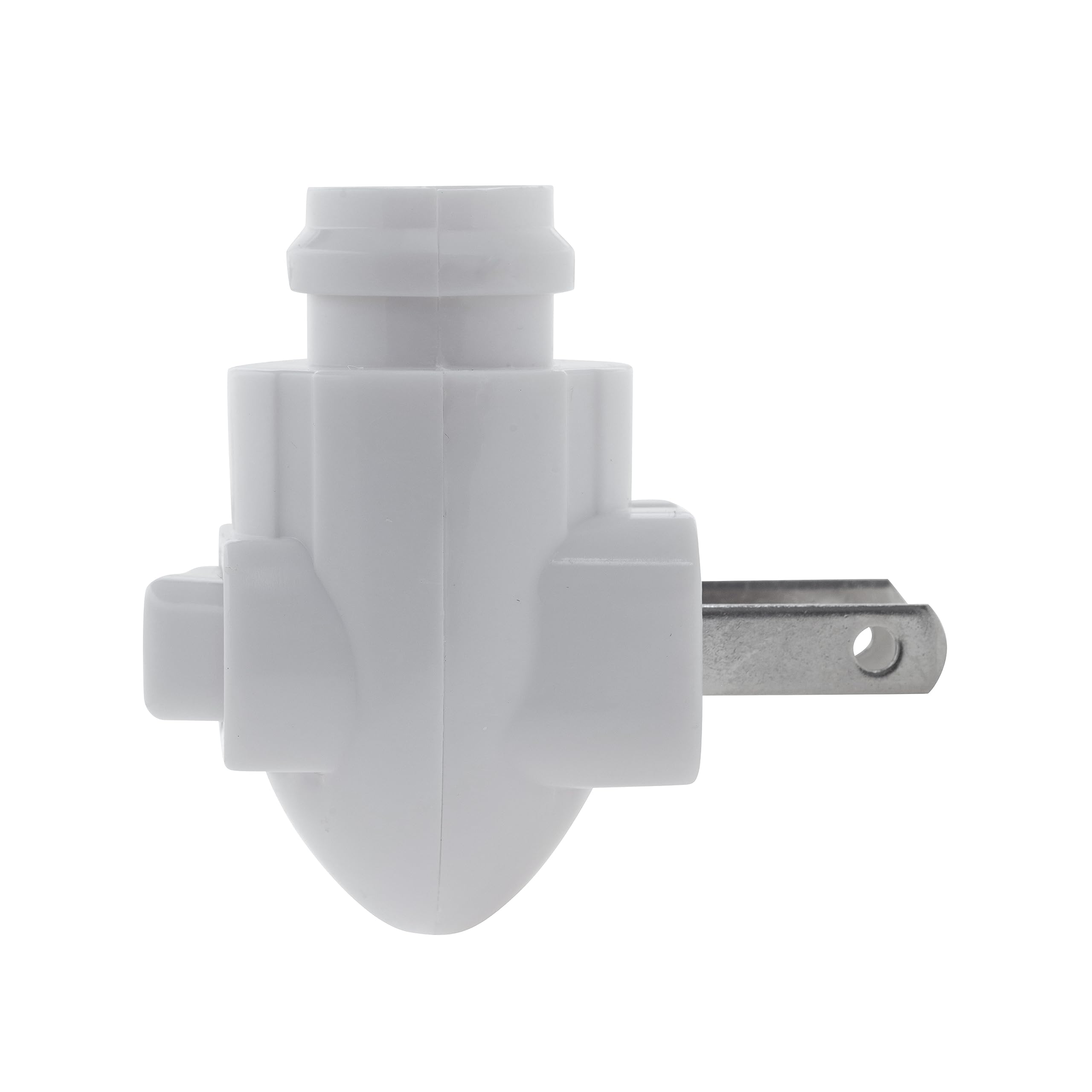 Creative Hobbies Plug In Night Light Module, White Plastic, Pack of 10, Model NLWW