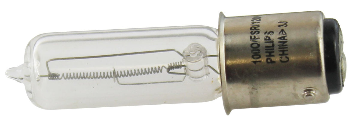 Philips 100W 120V T4 Clear Halogen Dc Bayonet Esr Bulb - Soft White, Pack Of 1