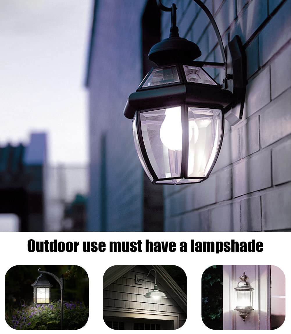 Emotionlite Dusk To Dawn Led Bulbs, 60W Equivalent, Neutral White, 6 Pack, E26 Medium Base