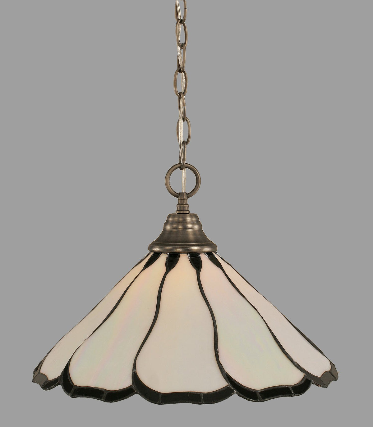 Toltec Lighting 1 Light Pendant In Brushed Nickel (10-Bn-912)