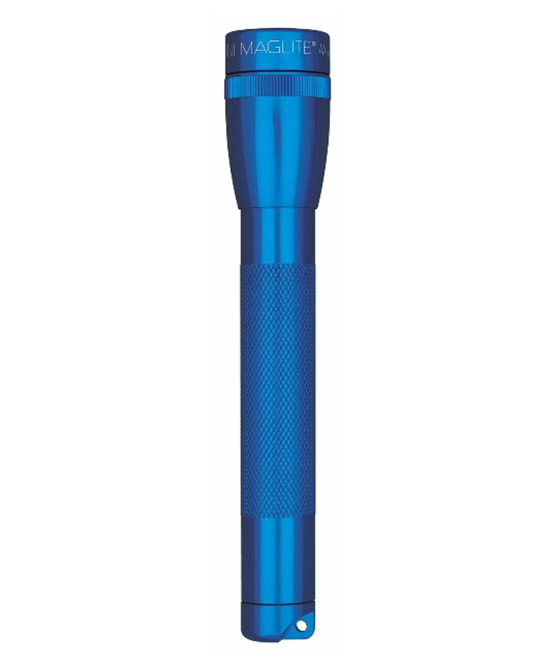 MagLite M3A116 Mini Flashlight, 2-Cell AAA, Aluminum, Blue