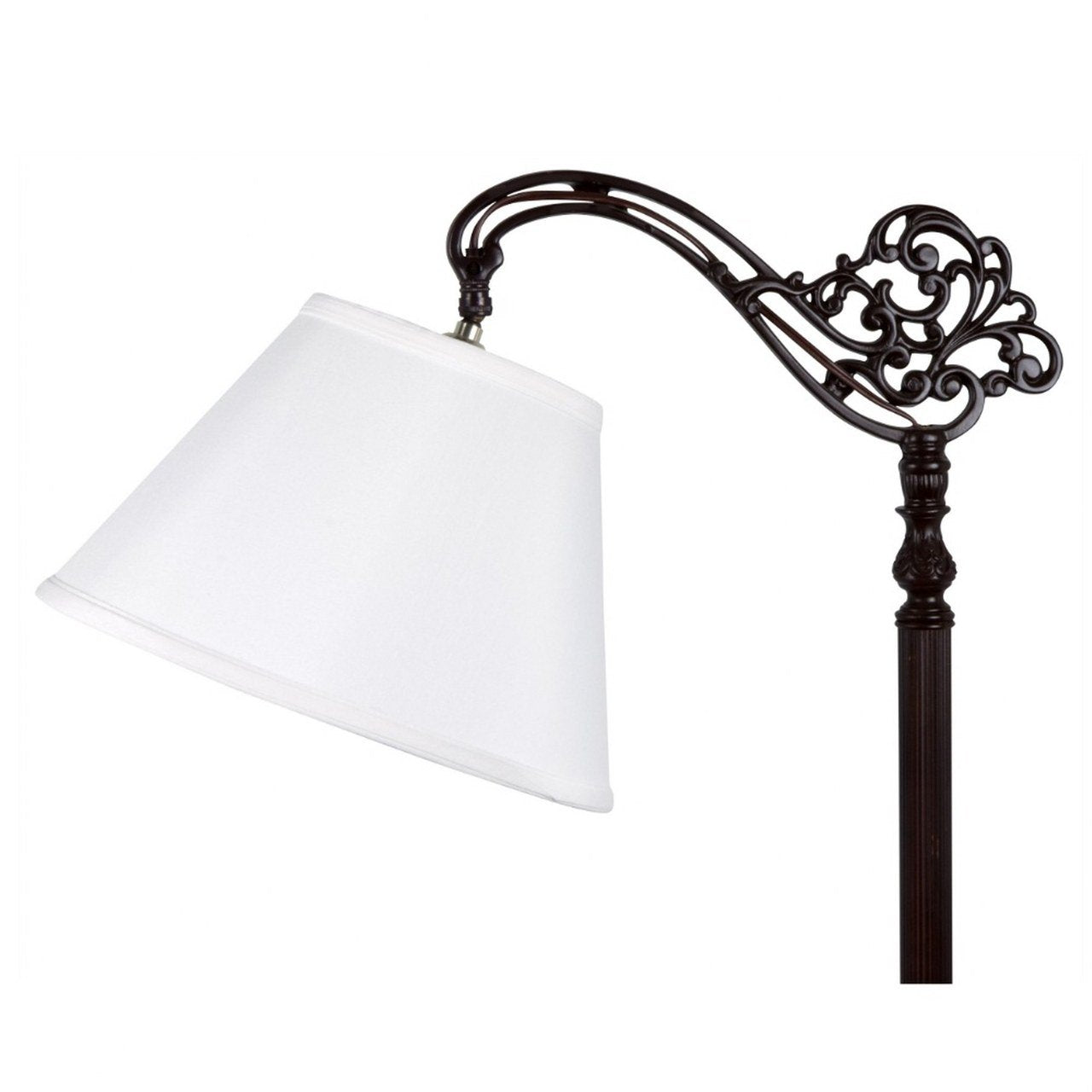 Upgradelights Uno Lamp Shade Replacement, 8 Inch, Eggshell Silk