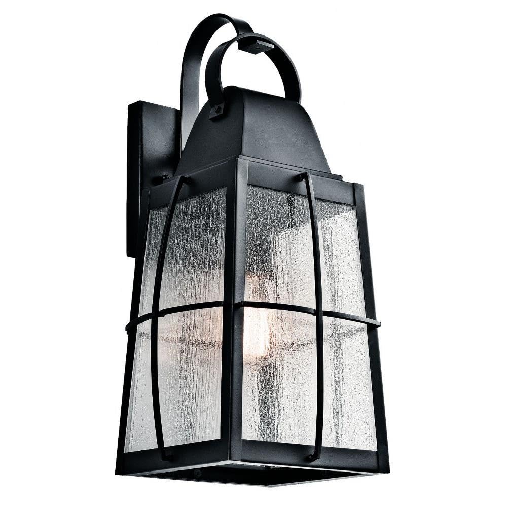 Kichler 49554BKT Tolerand Outdoor Wall 1-Light, Textured Black 10-Inch, 20