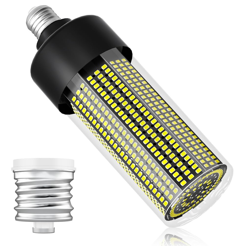 LED Corn Light Bulbs 1200W Equivalent E26/E39 Mogul Base 6000K Daylight Lamp Bulb 15640Lumen Super Bright 120W Large Area Lighting AC100-277V for Outdoor Indoor Street Commercial Lights Fixture