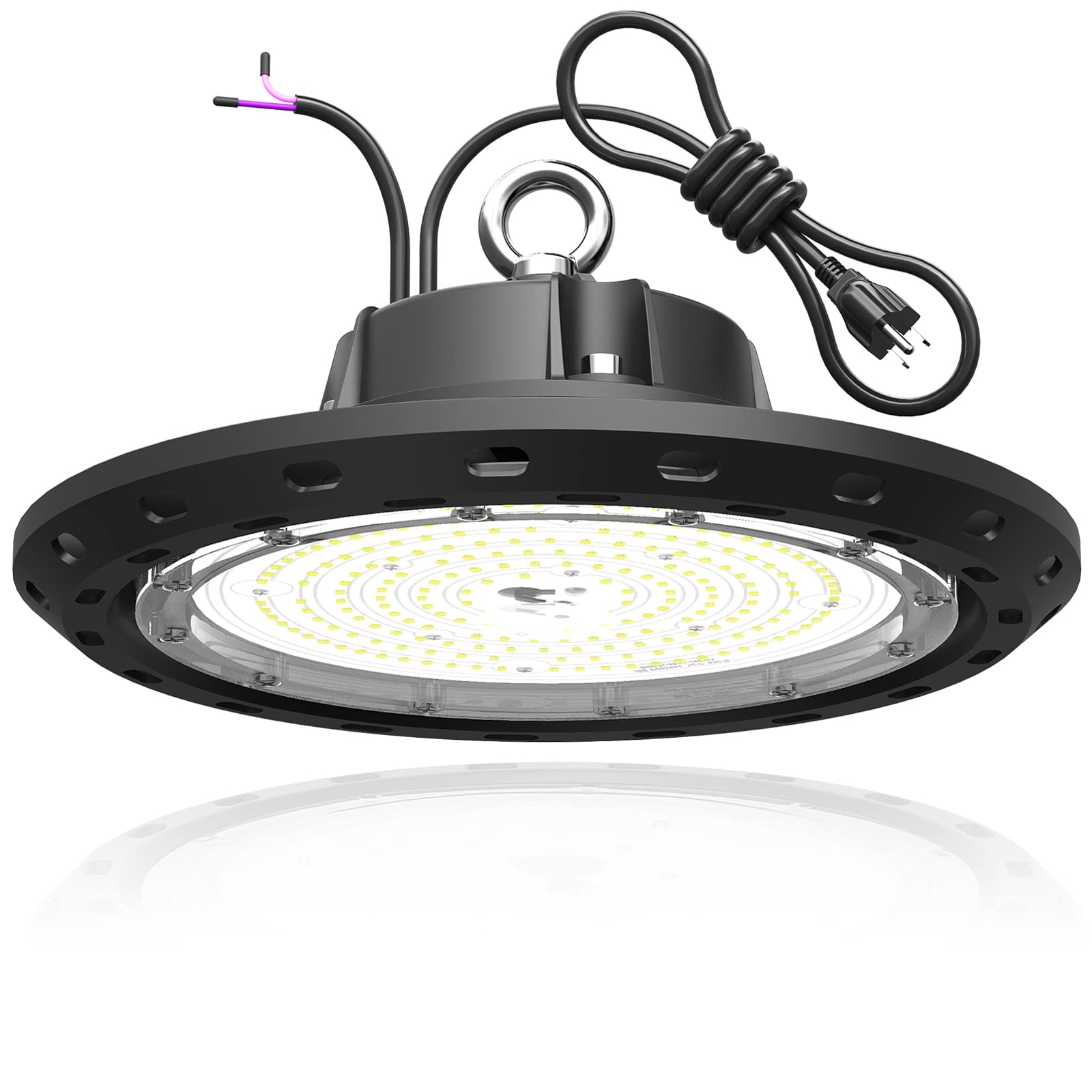 Chmlt 240W Led High Bay Light, 36000Lm, Dimmable, 5000K, Hps/M