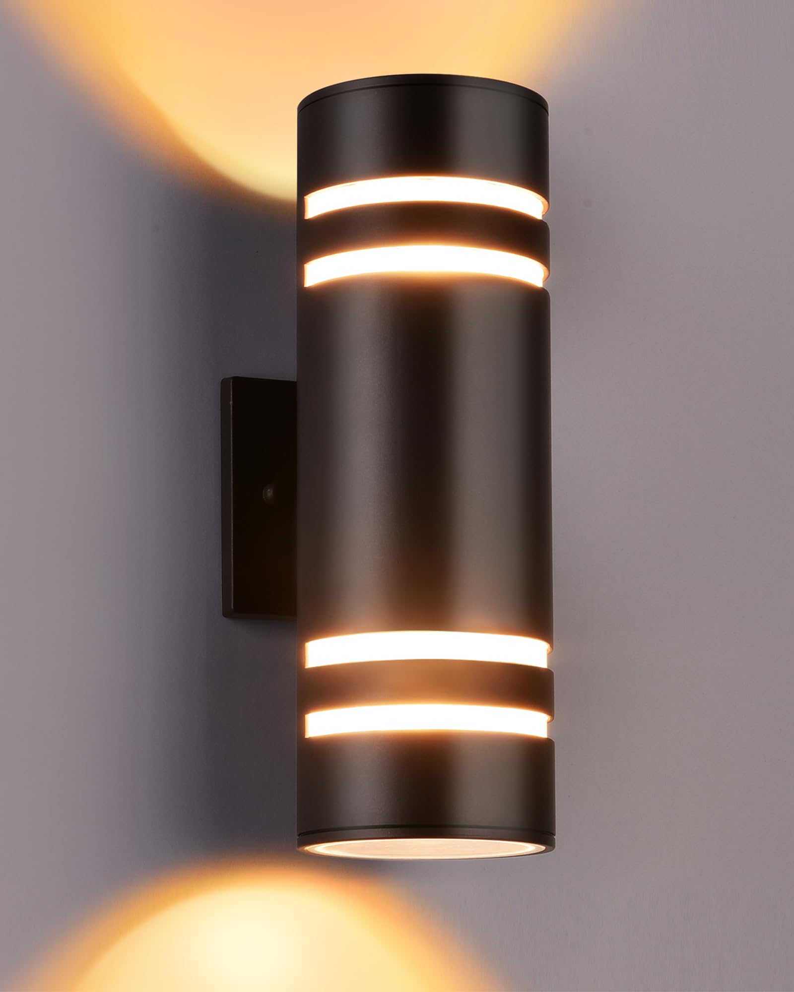 Housen Solutions Ip65 Waterproof Outdoor Light Fixture, Oil Rubbed Bronze Wall Mount Porch Light