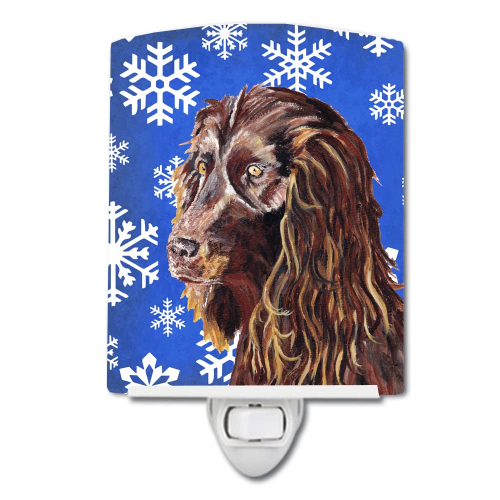 Carolines Treasures Night Light, Boykin Spaniel, Ceramic, UL-Certified, 6x4x3in, Multicolor, Model SC9602CNL