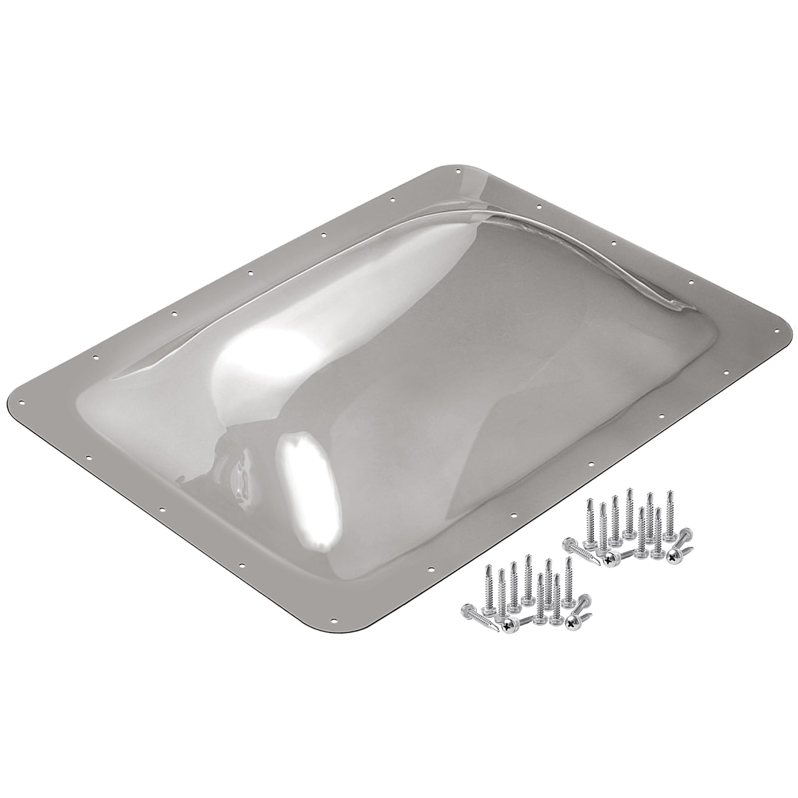 Xmk Rv Skylight Replacement Outer Dome,18'' X 26'' Od Camper Rv Skylight Cover Fit Standard 14'' X 22'' Shower Openings Replacem