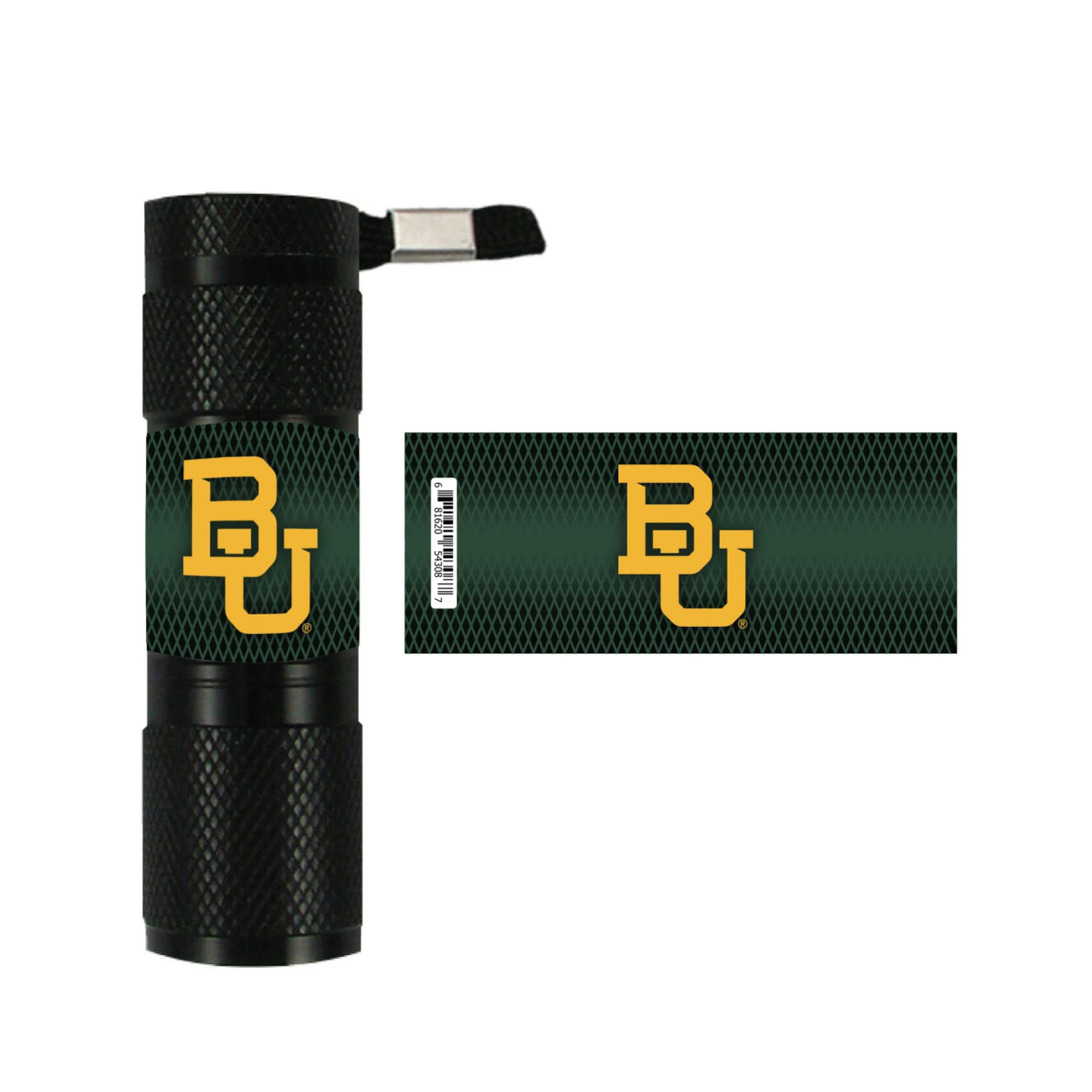 FANMATS 62359 Baylor University LED Pocket Flashlight - 3.5in. X 1in.