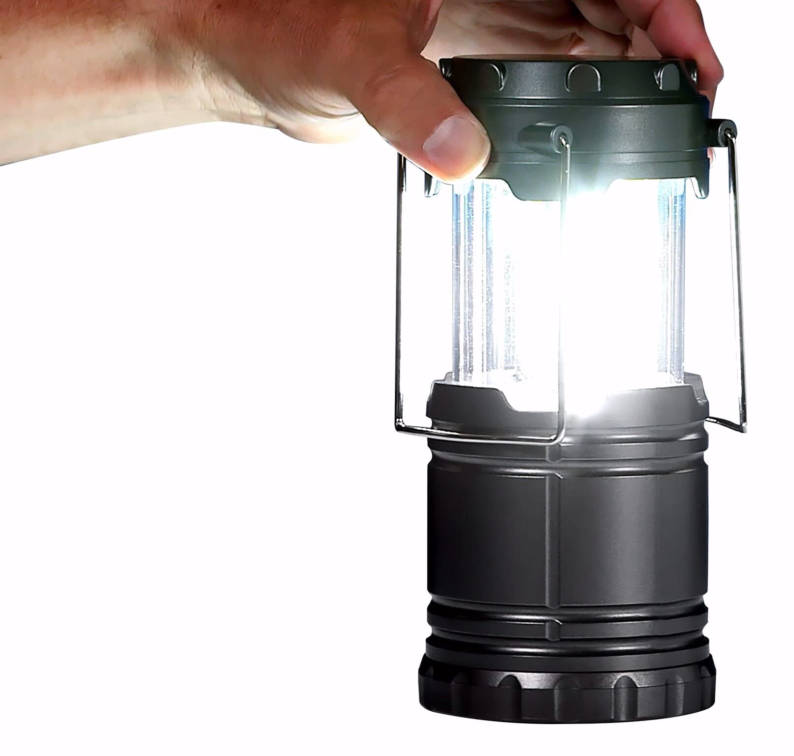 Bell+Howell Taclight COB LED Camping Lantern - Super Bright, Weatherproof, Collapsible, Model 1398, Basic Color