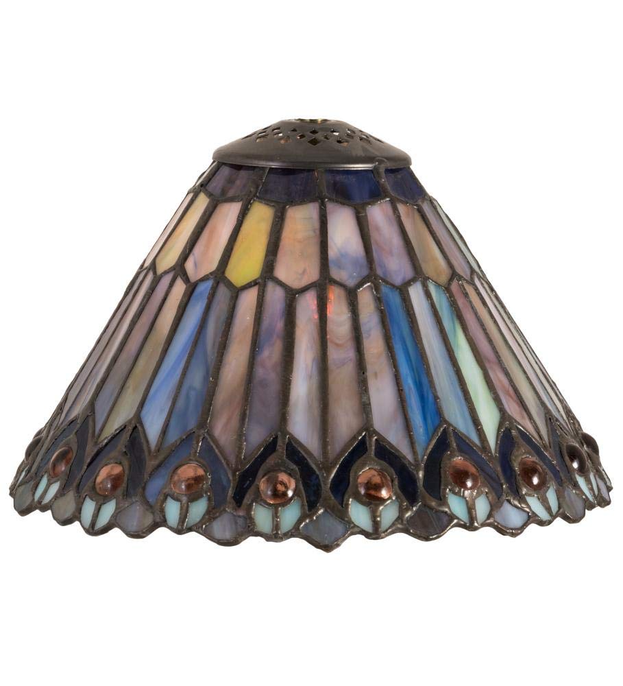 Meyda Tiffany 21626 Shade from Puffy Collection 8.00 inches, Bronze