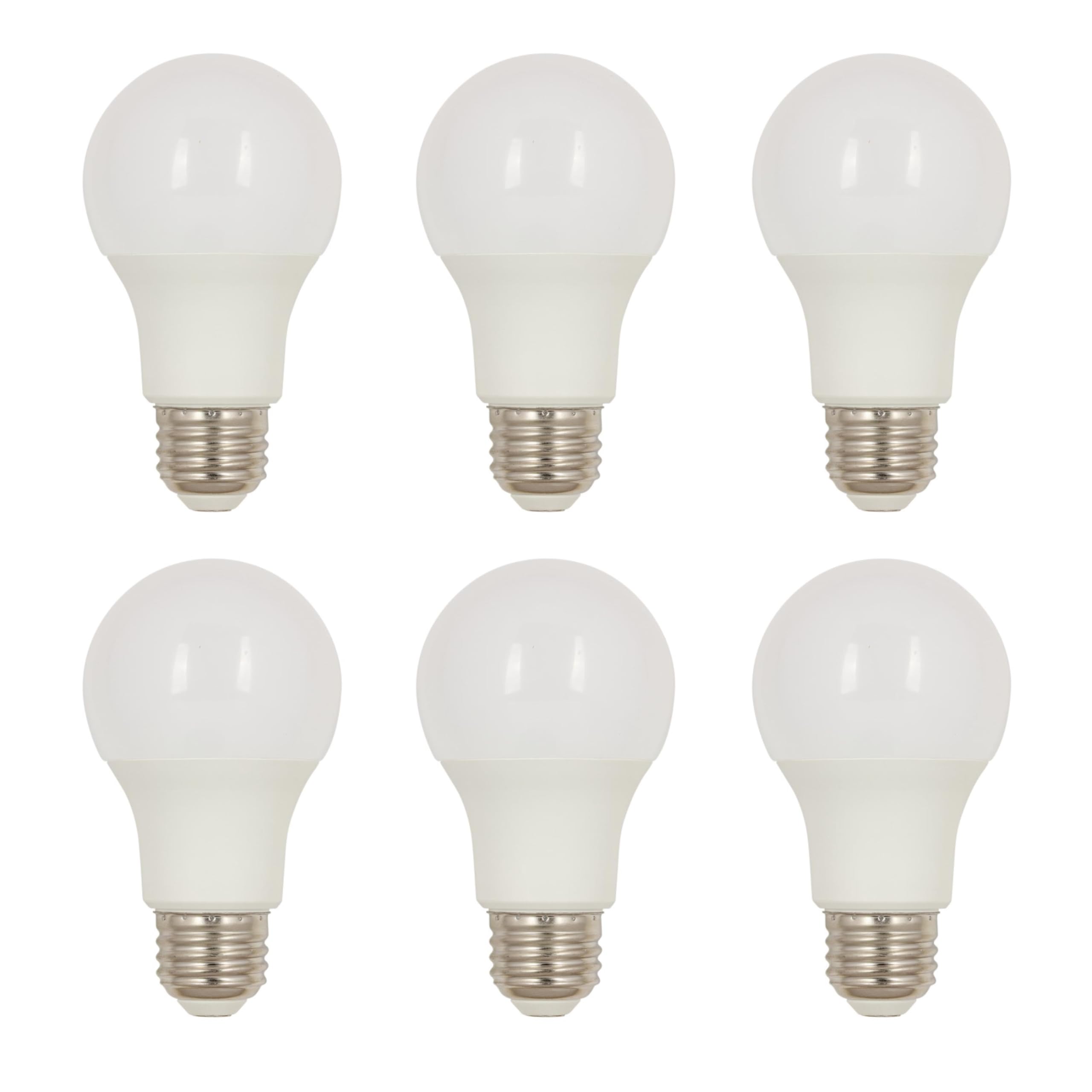 Westinghouse Lighting 5294020 9 Watt (60 Watt Equivalent) A19 Soft White LED Light Bulb, Medium Base, 6 Pack
