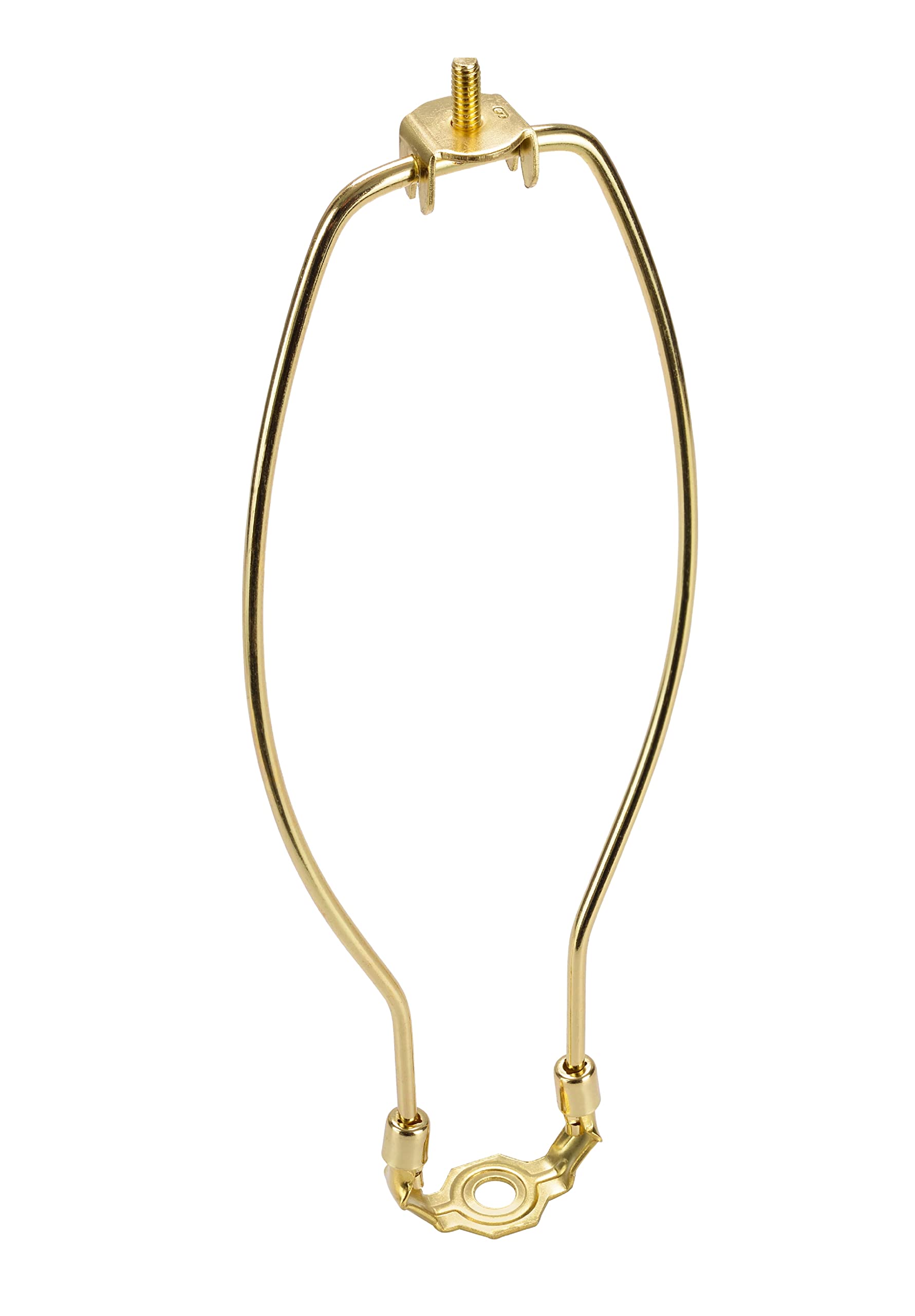 Aspen Creative 20004-1 12 Lamp Harp with Saddle in Polished Brass Finish