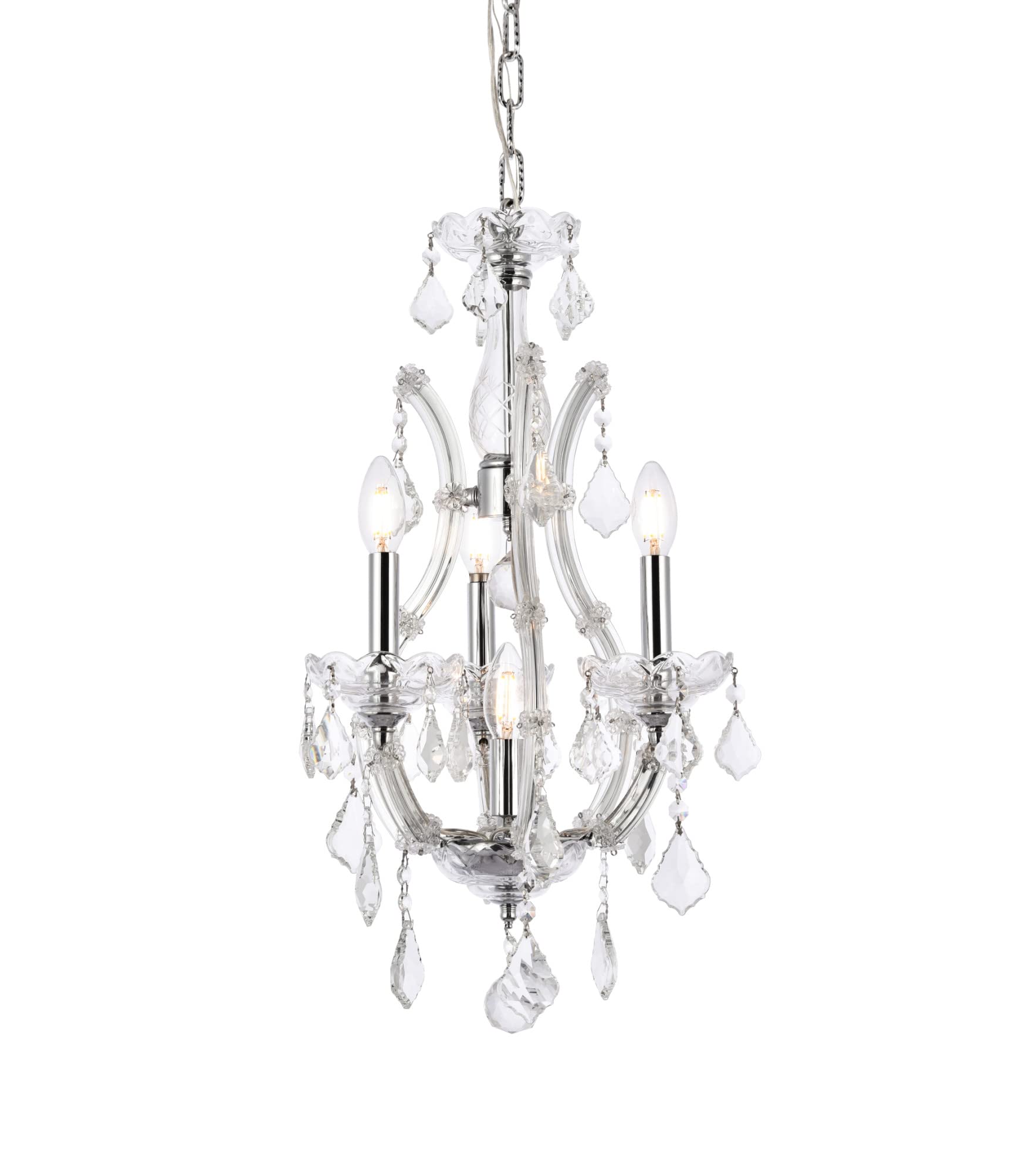 Elegant Lighting 2800D12C/RC Royal Cut Crystal, 12" x 22"