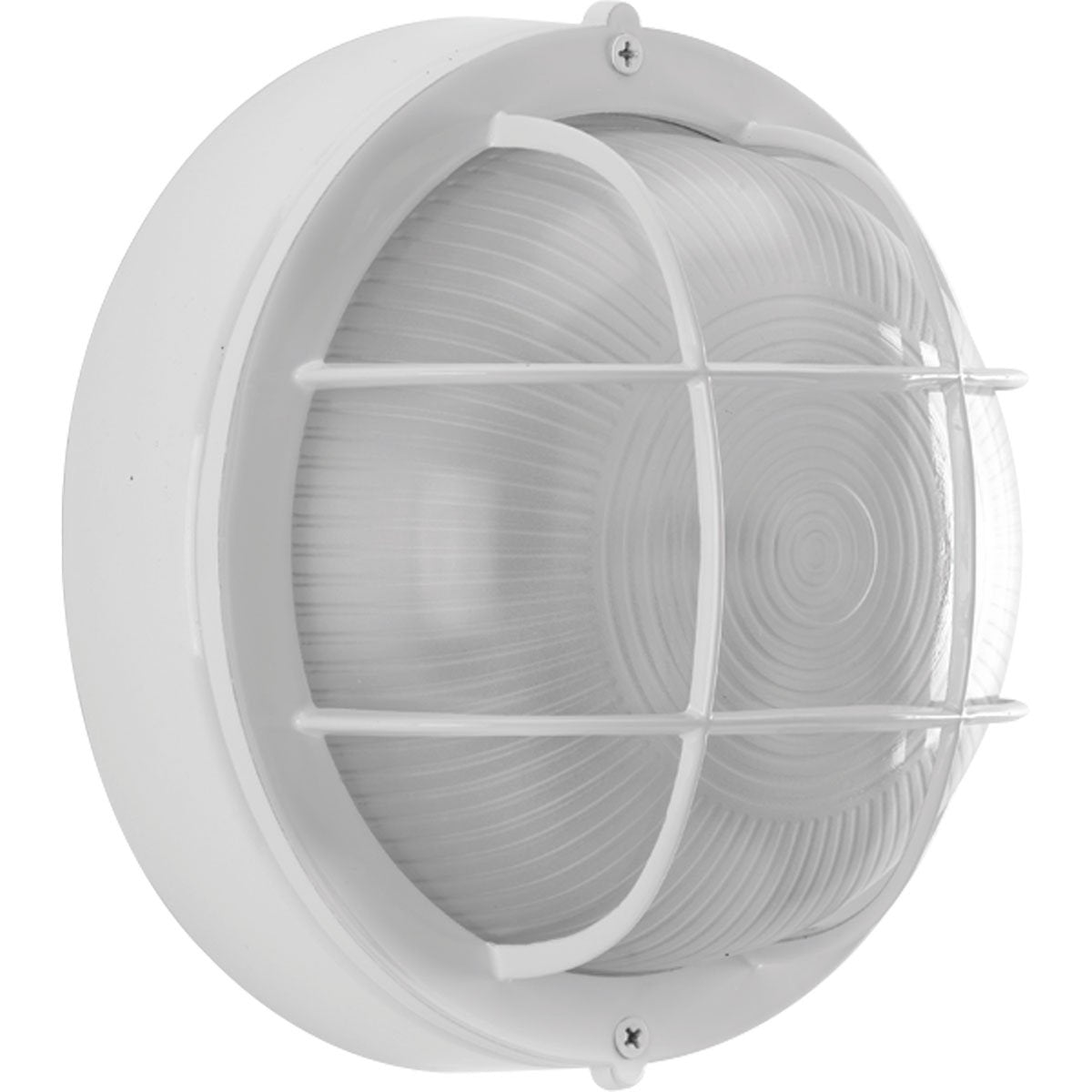 Progress Lighting P3709-30 One-Light Flush Mount, Antique Bronze, Medium Size, Aluminum Material, White Color