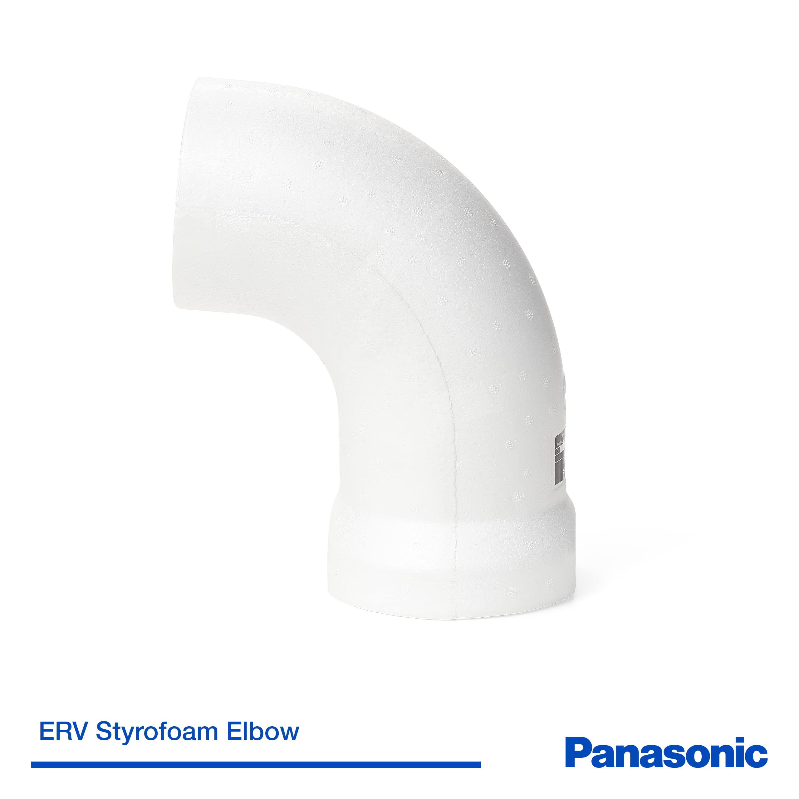 Panasonic FV-EB04VE1 Styrofoam Elbow for WhisperComfort ERV - White Foam Accessory
