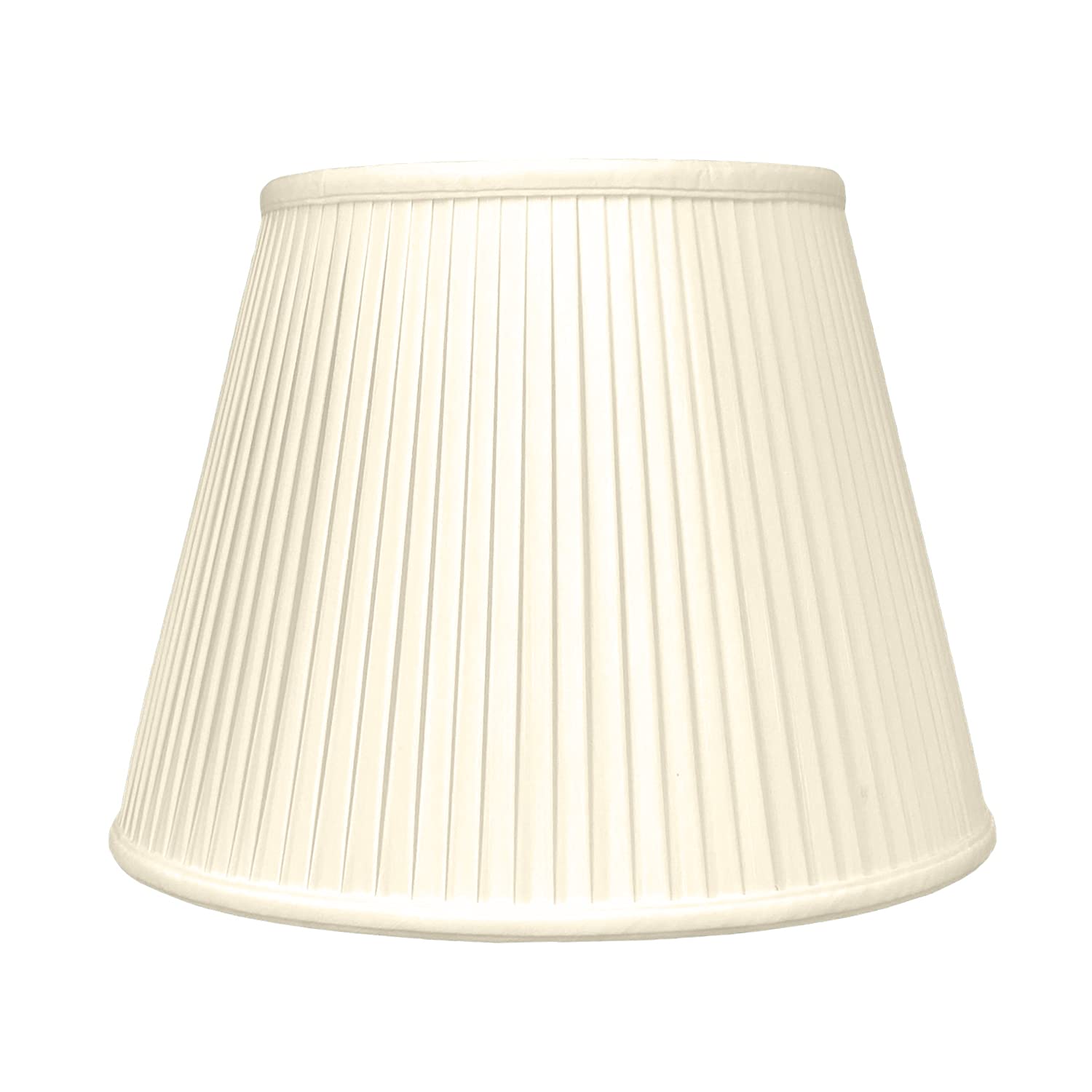 Royal Designs, Inc. Deep Empire Side Pleated Basic Lamp Shade, Bs-729-18-Bg, 11 X 18 X 13.5 (Spider), Beige