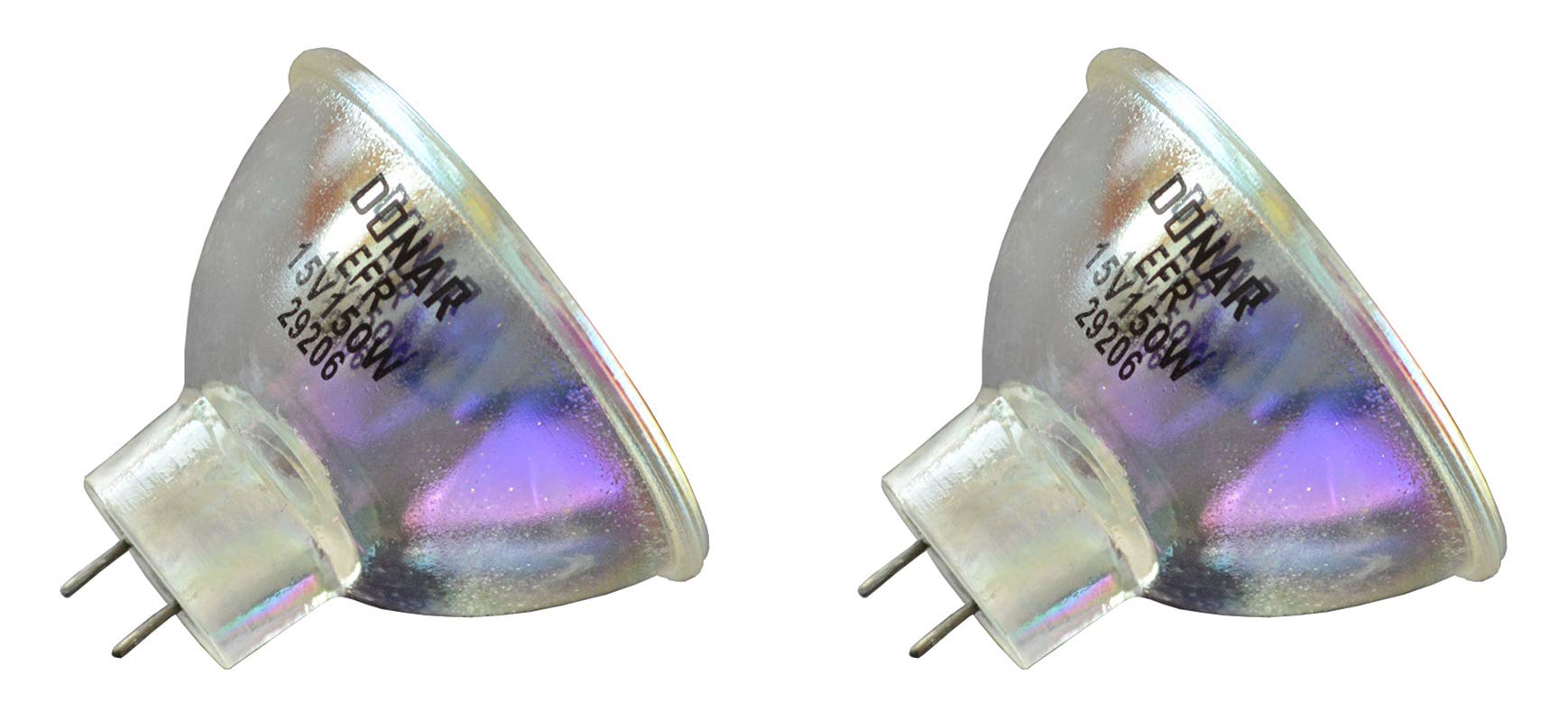 Donar 2Pcs Efr 15V 150W Rm-107 Bulb For Dynamite Effects Lighting Water Flower, Gobo Liquid Flower, Colormoon Gobomoon Dmx Scann