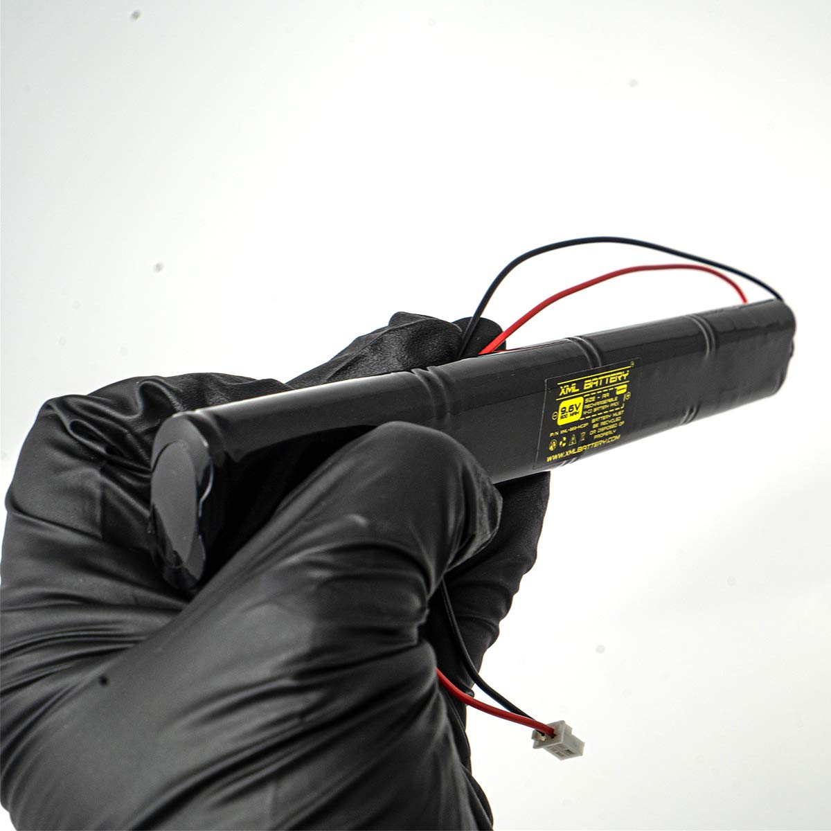 Xml Battery Bbat0044A Bbat0043A Unitech Aa900Mah 9.6V 900Mah Bat9.6V700 Ni-Cd Rechargeable Battery Pack Replacement For Exit Sign Emergency Light