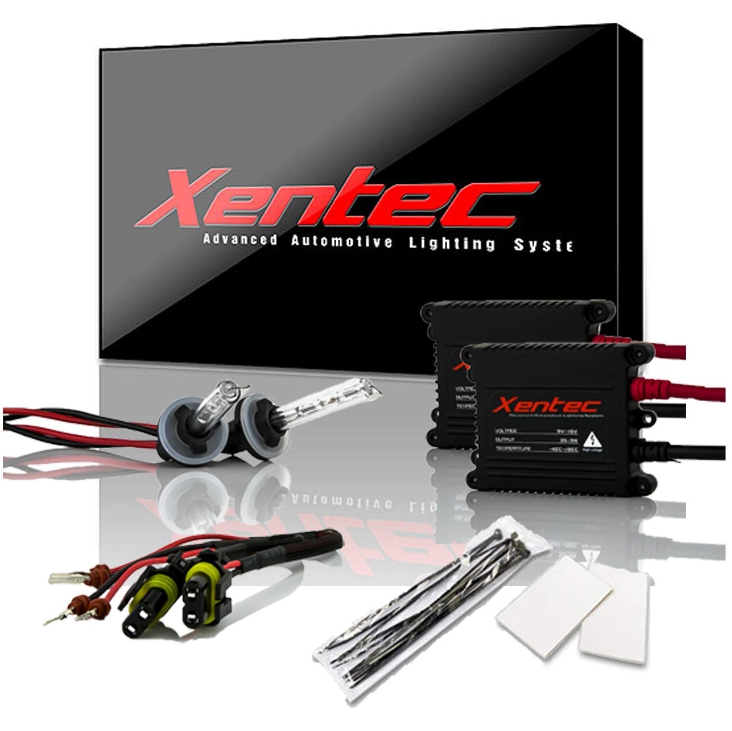 Xentec 880 (881/889) 10000K HID Xenon Bulb with 35W SLBDC Slim Ballast Bundle (Ocean Blue)