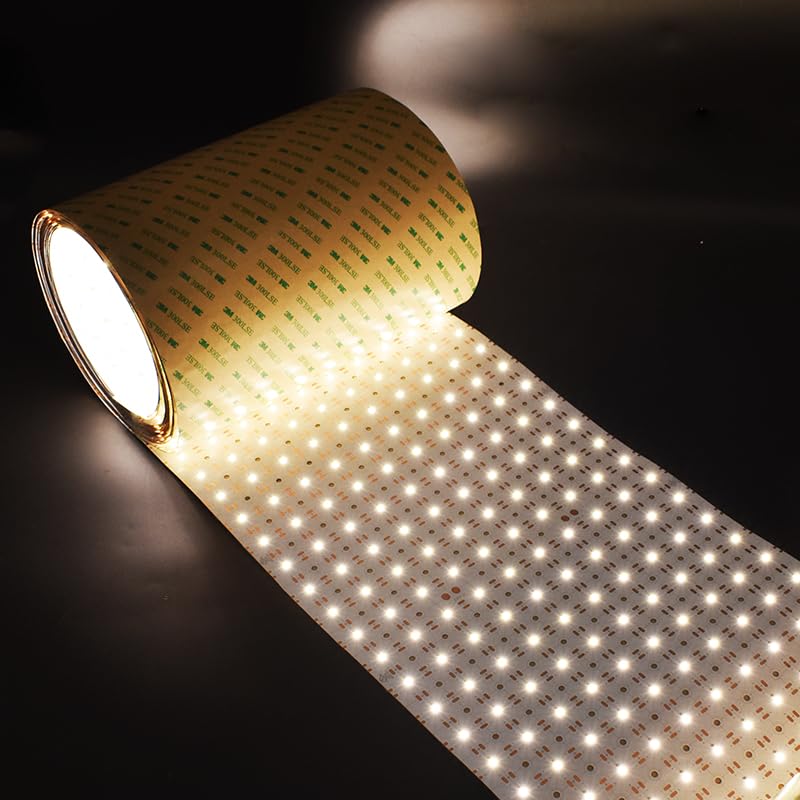 Minxue 11yard x 9.5inch LED Sheet, White 6000K