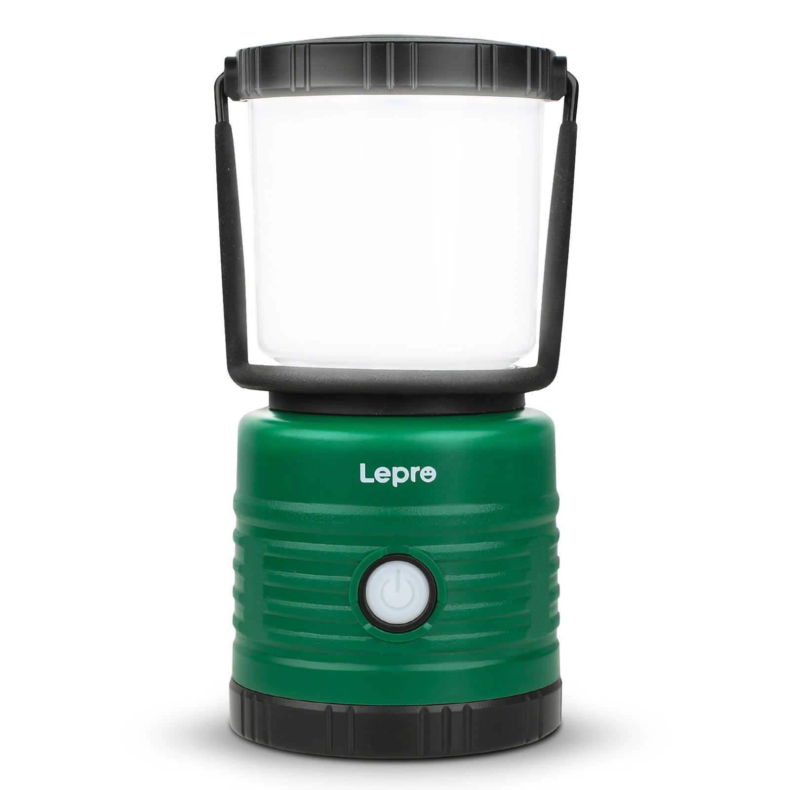 Lepro Lantern Camping Lantern, Battery Powered LED with 1500LM, 4 Light Modes, Waterproof Tent Light, Lantern Flashlight for Hurricane, Emergency Light, Survival Kit, Storms, Outages, Fishing, Hiking