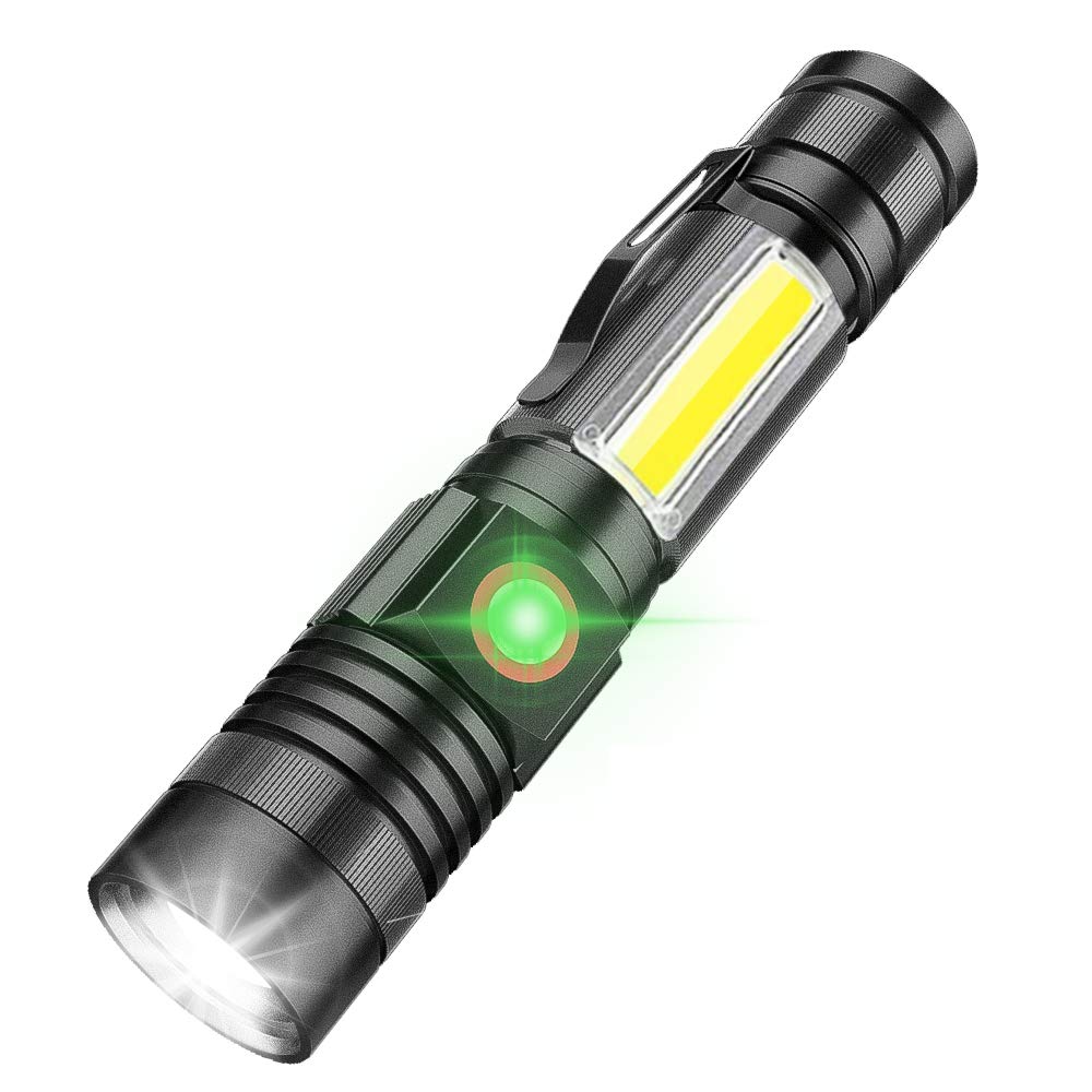 Itoncs 2000 Lumens Led Tactical Flashlight, Waterproof, 4 Modes, Magnetic, Outdoor Emergency