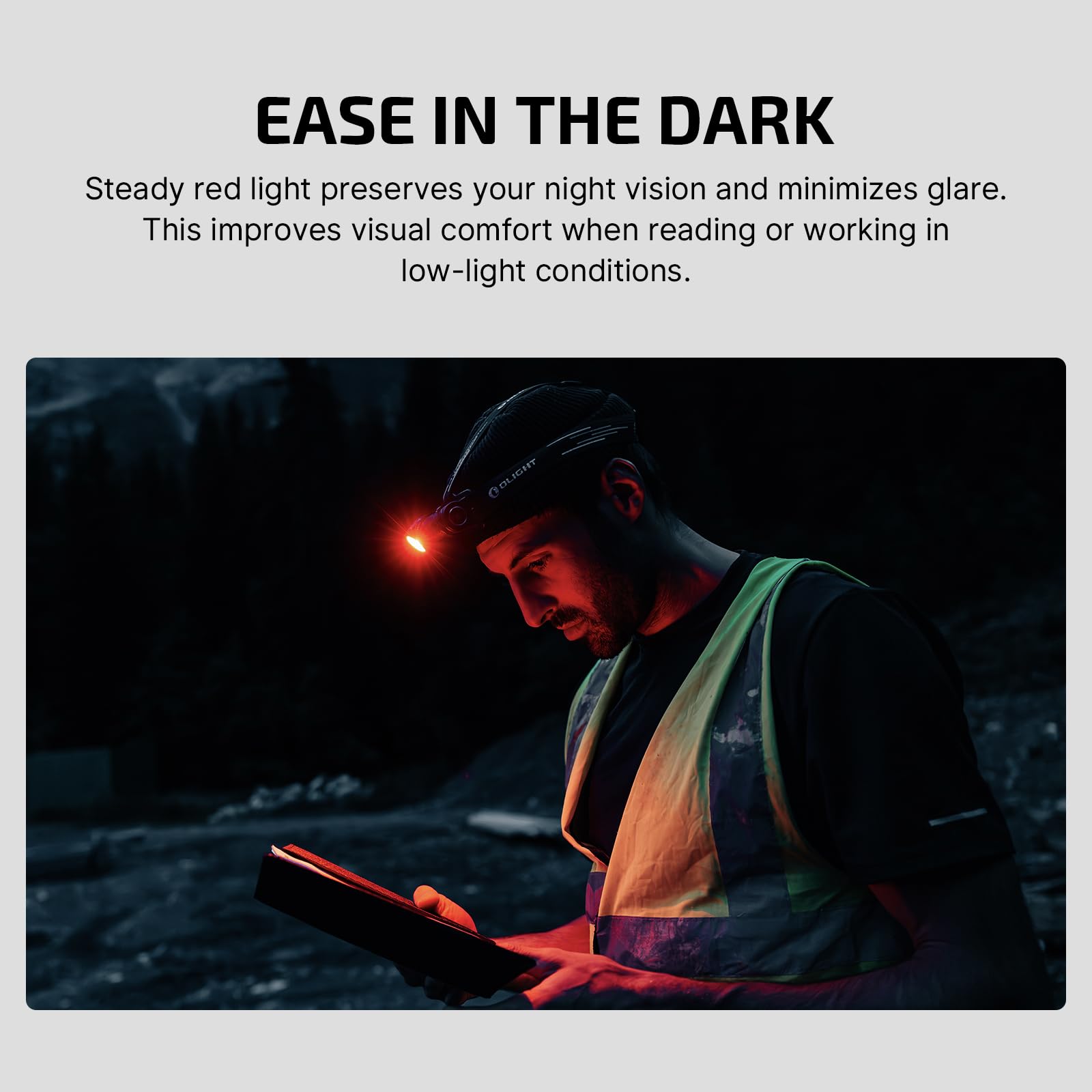 OLIGHT Perun 3 Rechargeable Headlamp Flashlight, 3000 Lumens, Waterproof, Orange, Model O-PERUN3-OG-300000