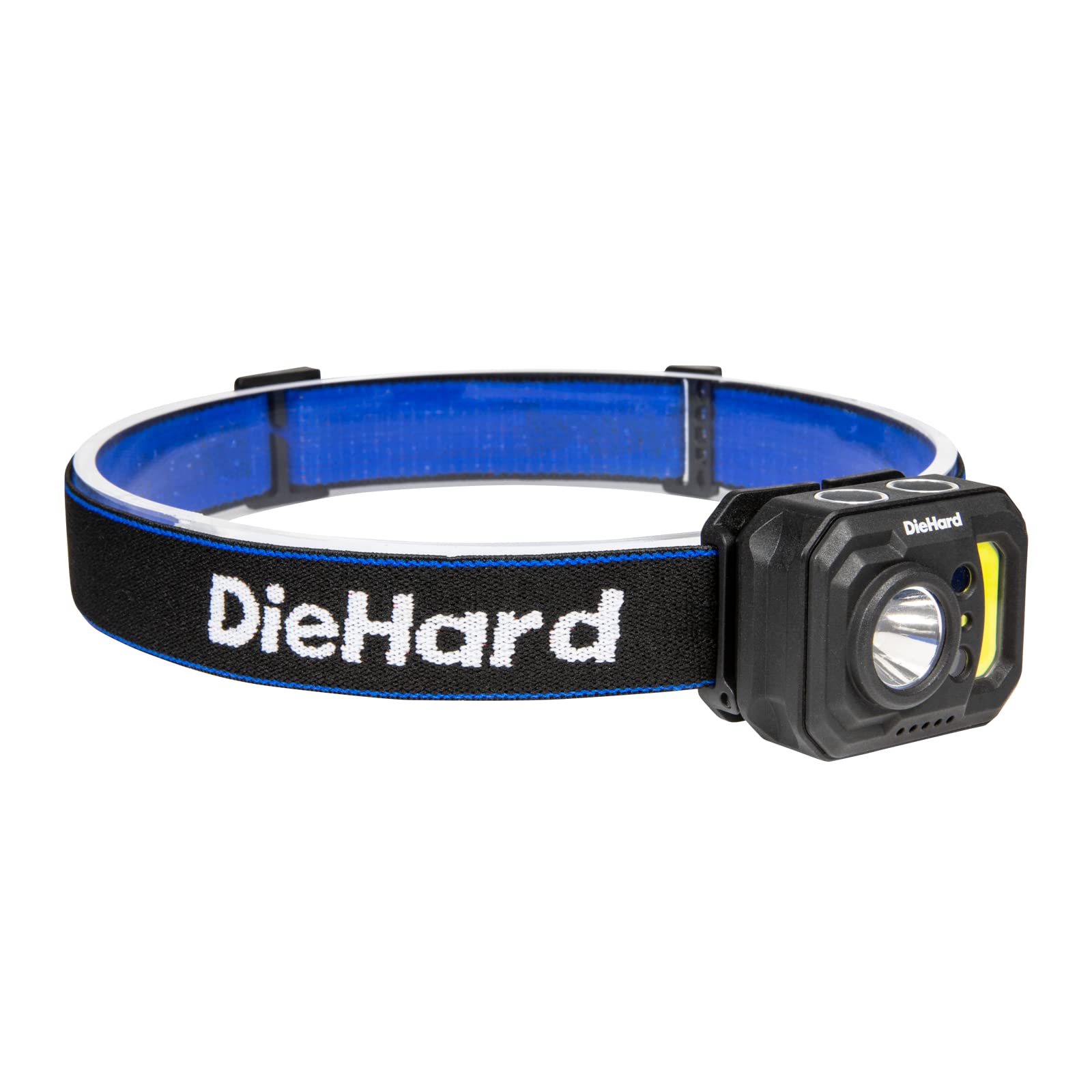 Diehard 41-6642 375-Lumen Water-Resistant Motion-Activated Rechargeable Cob Led Headlamp, Black