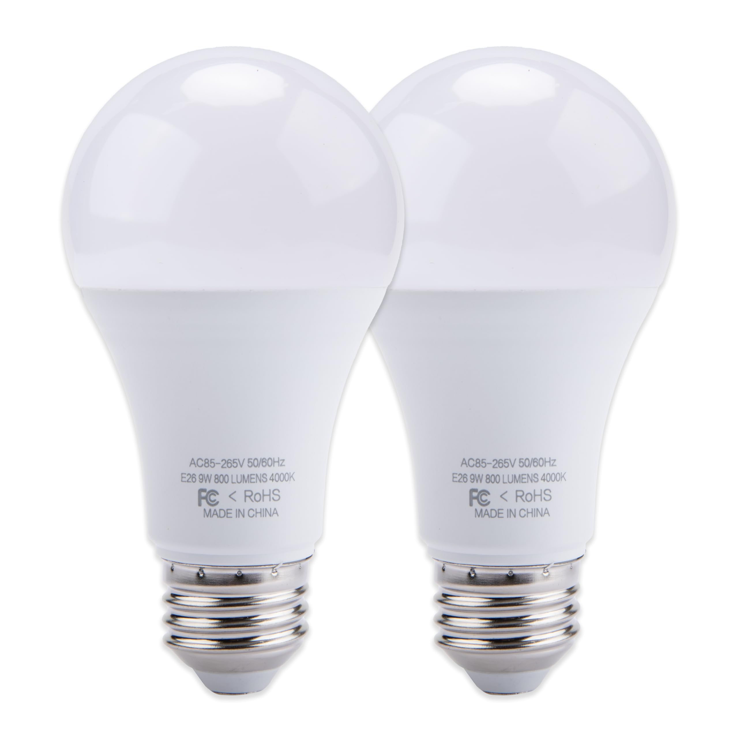 2 Pack Led Garage Door Opener Bulbs, 4000K, White, Compatible With All Garage Door Opener Brands Such As Genie, Chamberlain, Cra