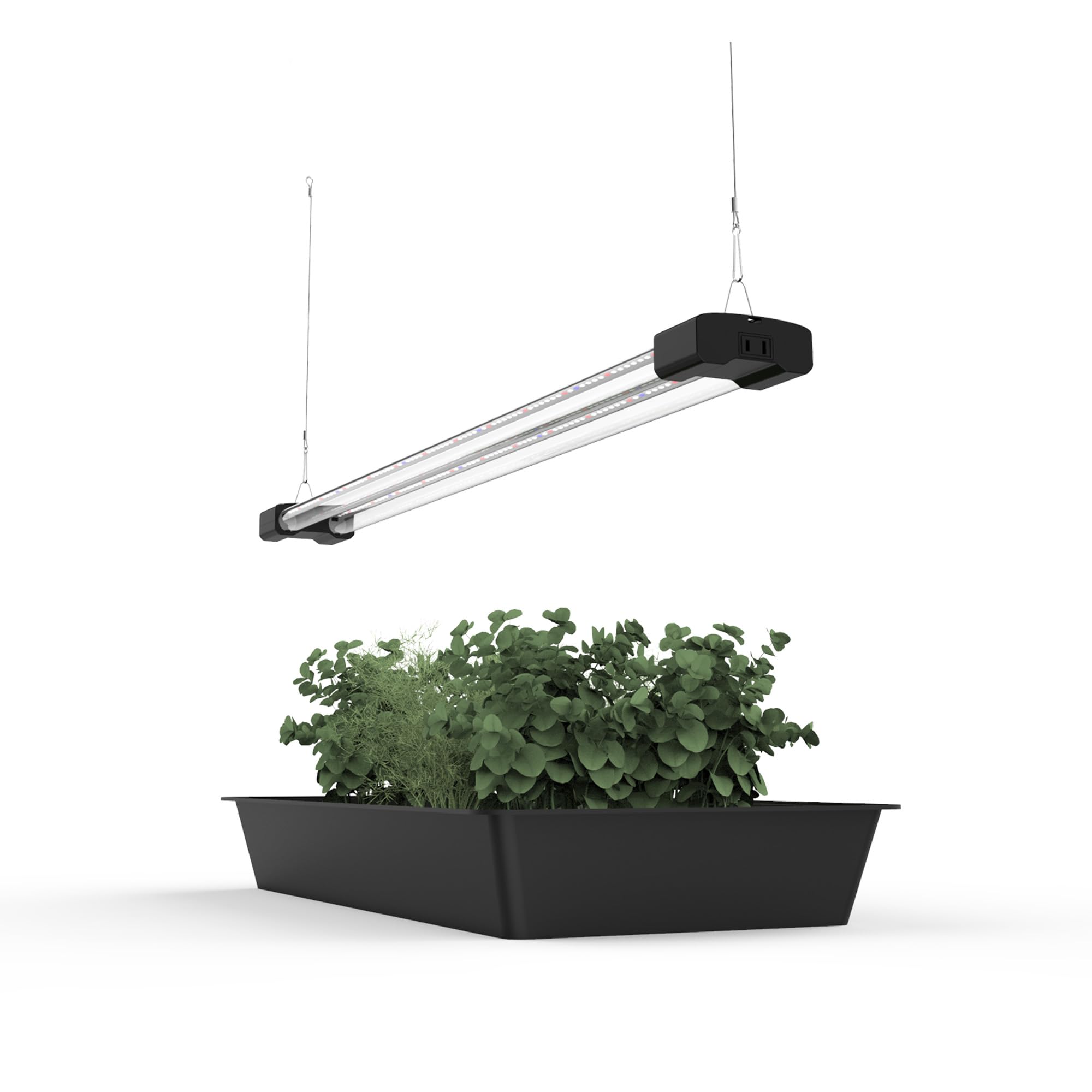 BoostGro 3FT LED Succulent Terrarium Plant Grow Light Linkable Full Spectrum Daylight with Enhanced 660nm Red and 450nm Blue Lig