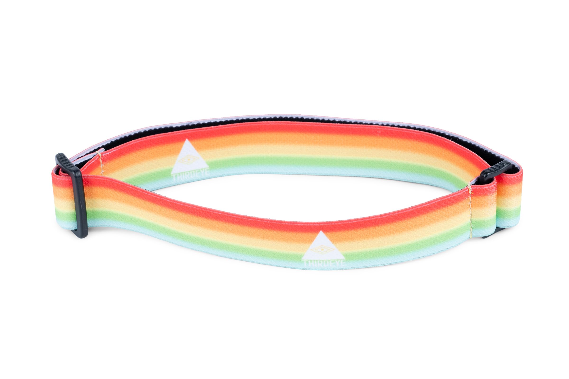OUTDOOR ENLIGHTENMENT Third Eye Headlamps Replacement Bands - Adjustable, Universal Fit, One Size, Polyester, Rainbow