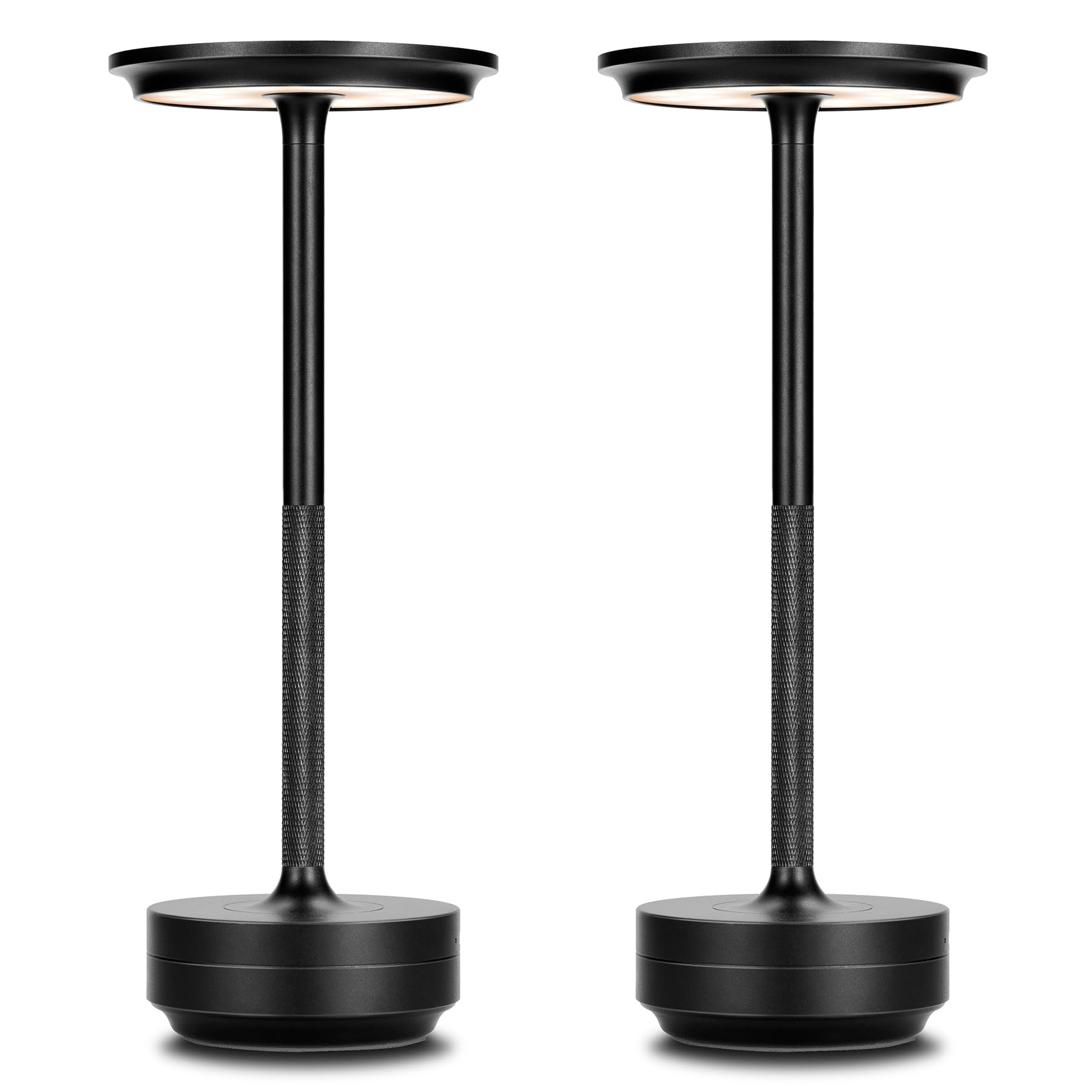 Fdidc Led Cordless Table Lamps - 2 Pack Rechargeable, Portable Touch Lights For Home & Outdoor