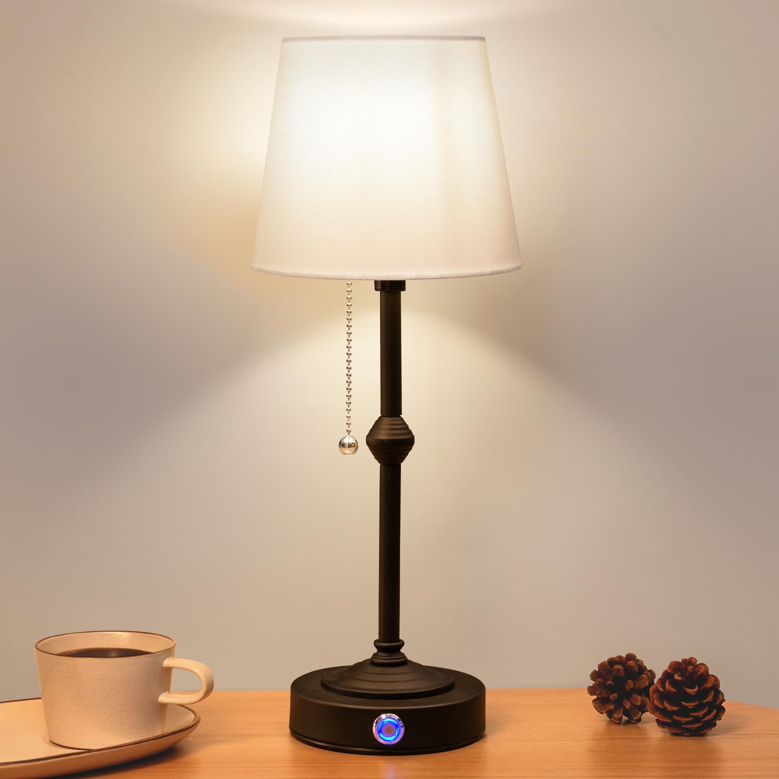 Nurforta Portable Rechargeable Cordless Table Lamp: Birthday Gifts For Women Mom, House Warming Gifts New Home Decor, 5200Mah Ad