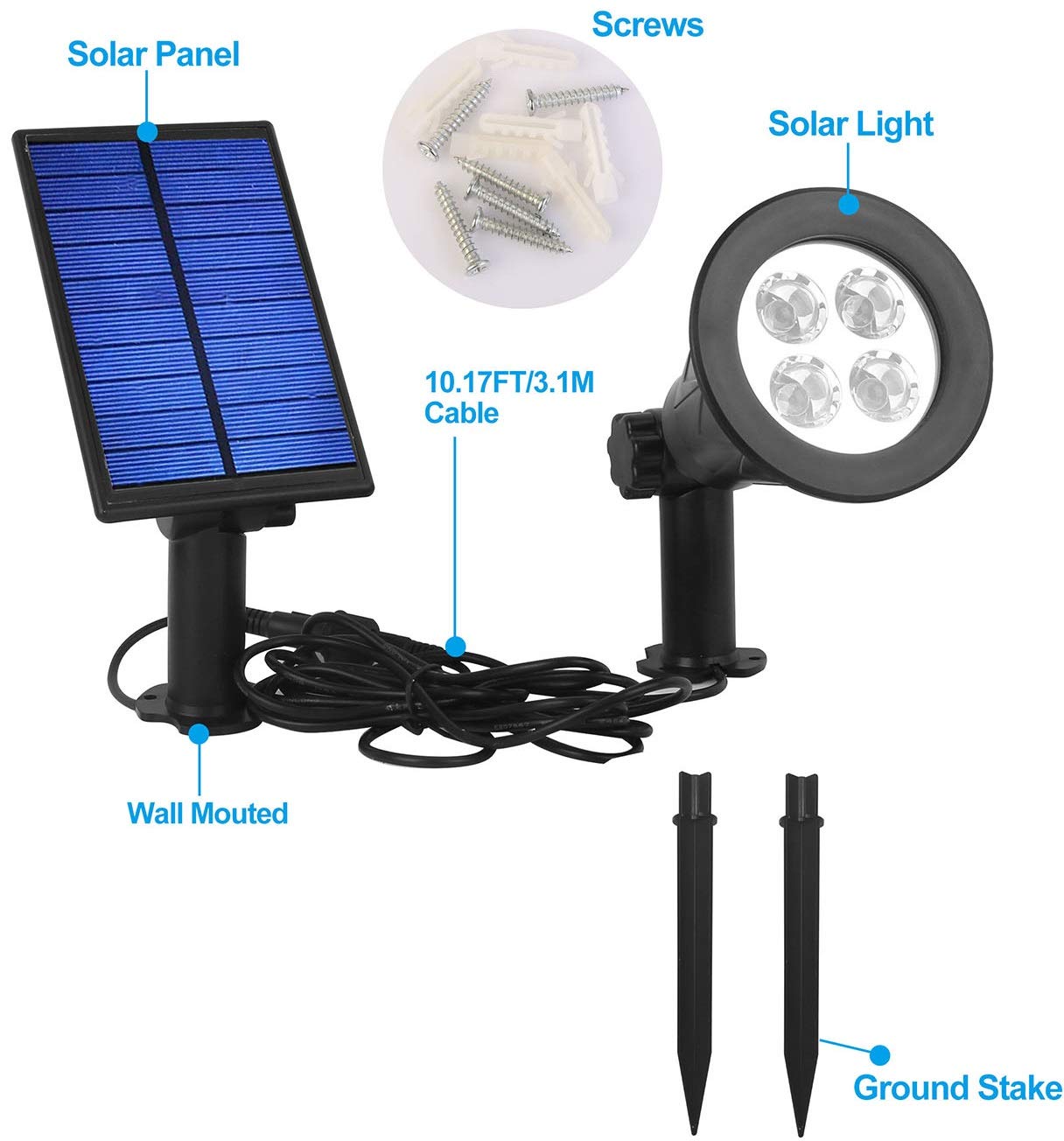 Solarek Led Solar Security Motion Sensor Lights - Waterproof, Eco-Friendly For Outdoor Use