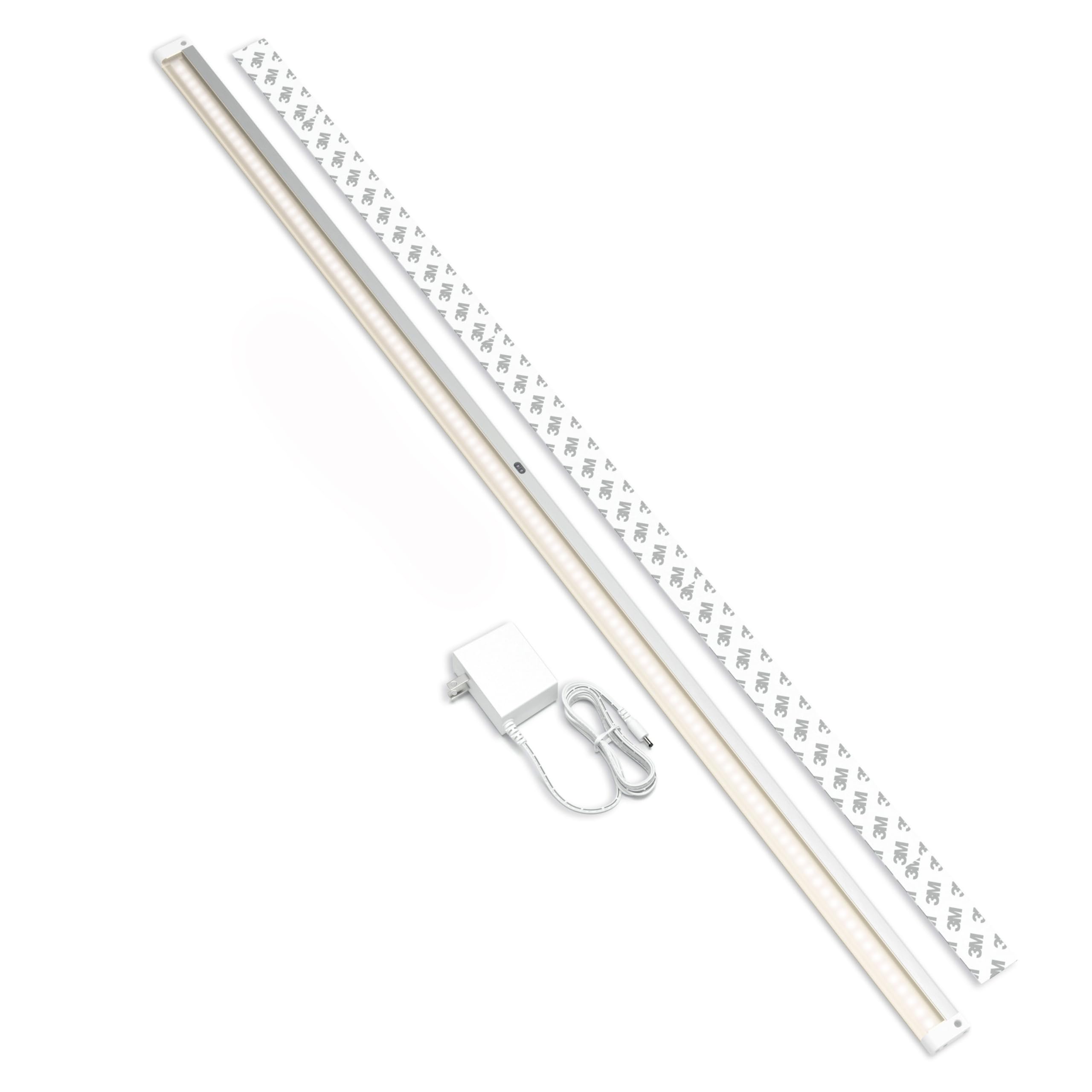 Eshine Led Under Cabinet Lighting Kit, 40 Dimmable, Touchless Control, Warm White (3000K), Model Elw10001Dw