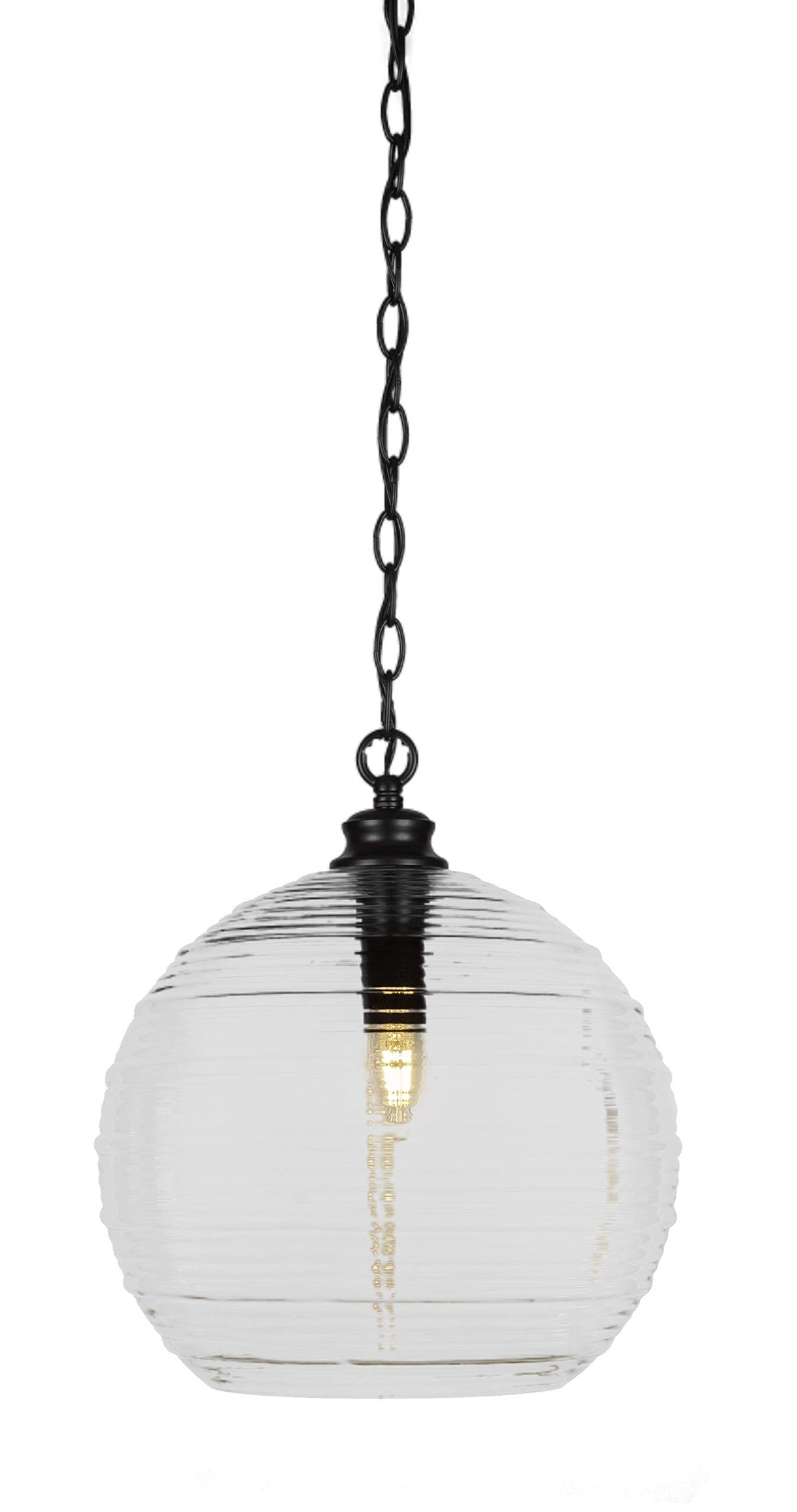 Malena 1 Light Pendant in Matte Black (90-MB-5140)